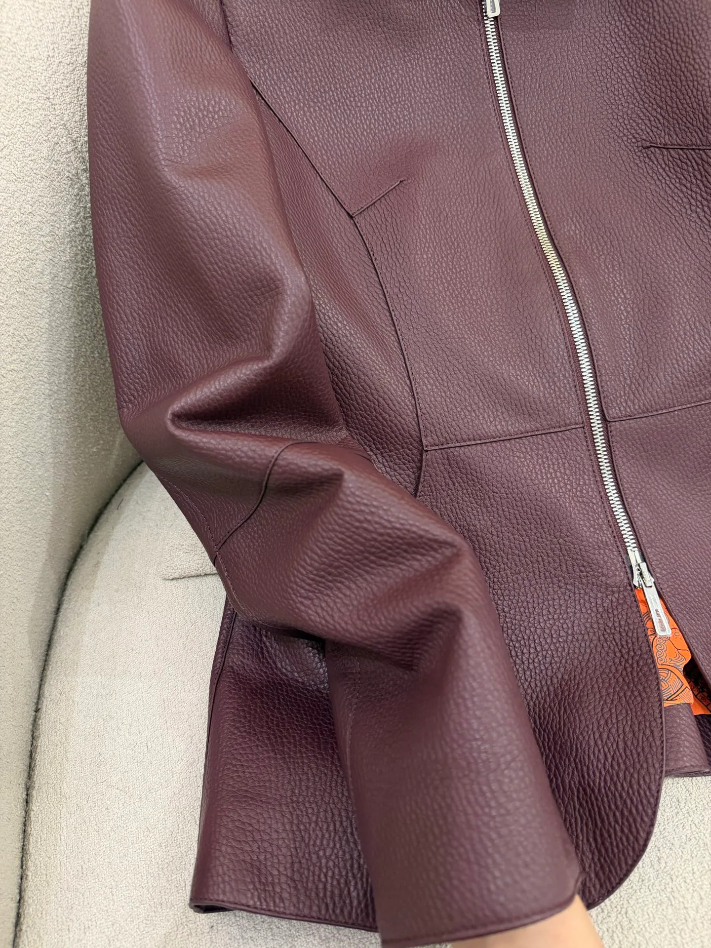 Women's Leather Jackets And Sheepskin Coats HERMES 17959244