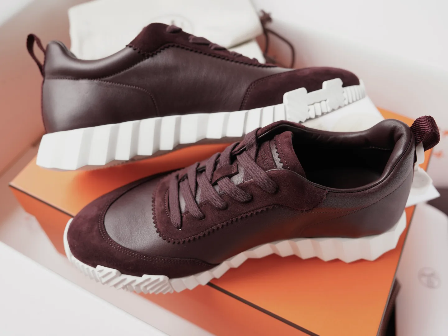 Men's Sneakers HERMES 18191638