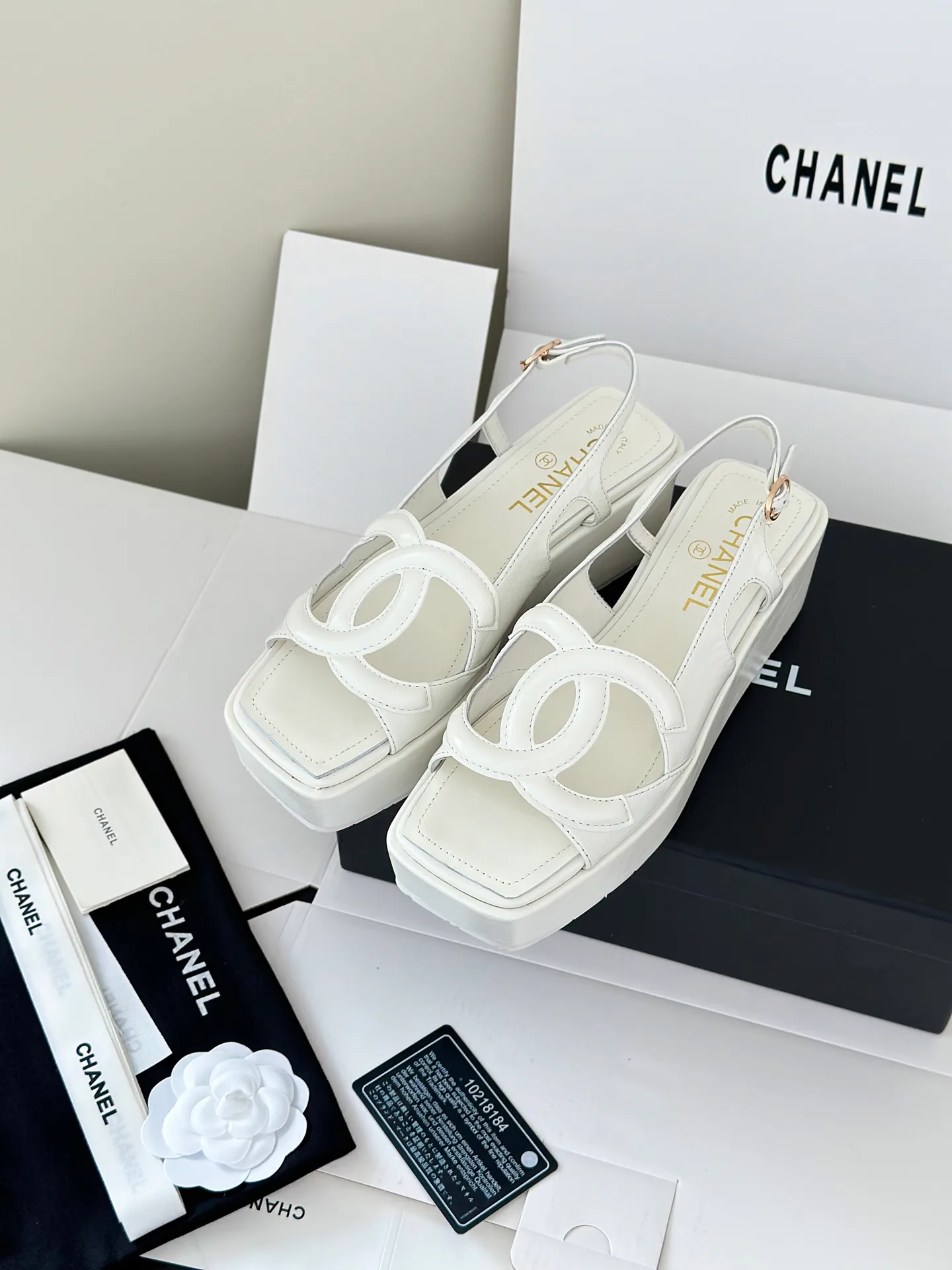 Women's Open-Toe Sandals CHANEL 18143038