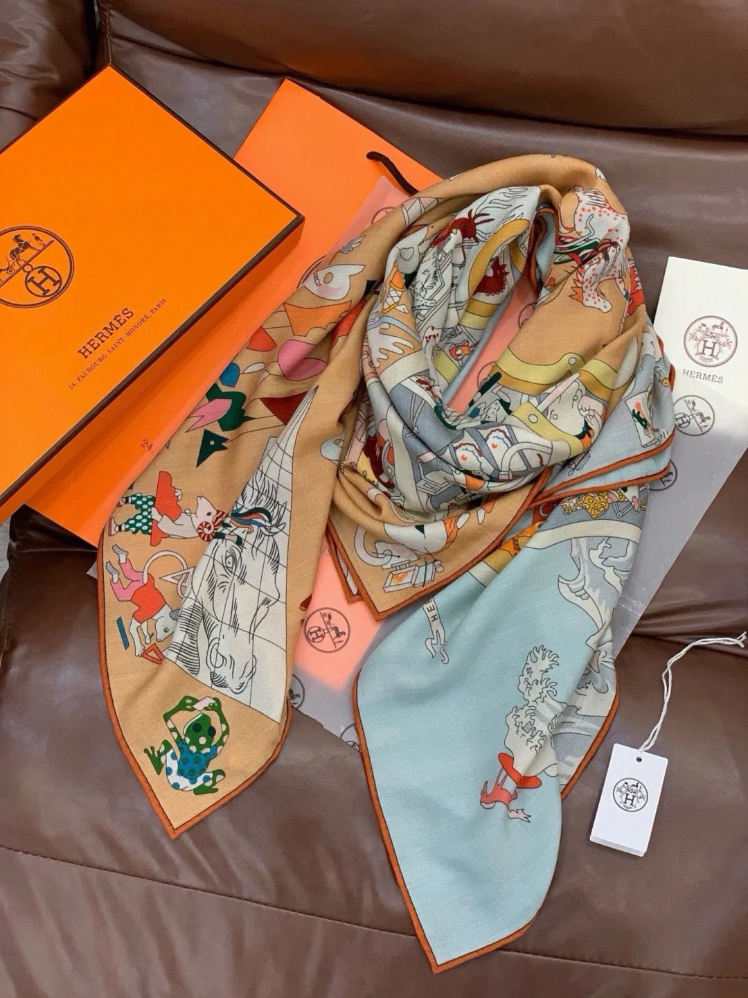 Платки Hermes 18574581