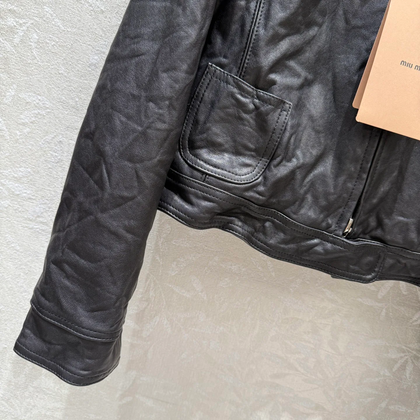 Women's Leather Jackets And Sheepskin Coats MIU MIU 18127930