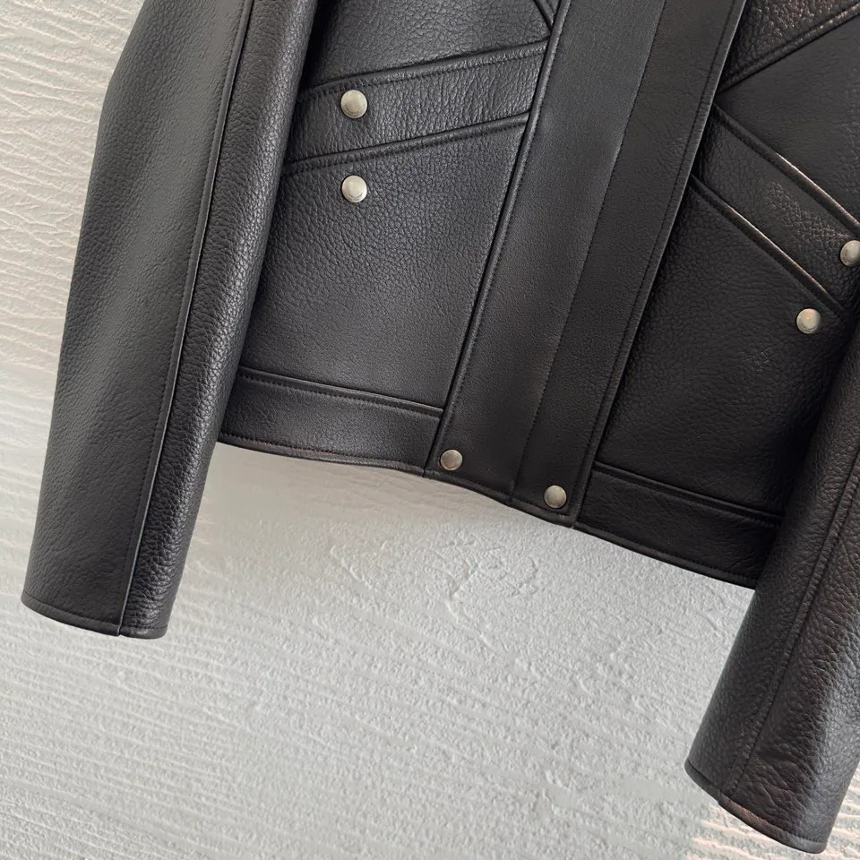 Women's Leather Jackets And Sheepskin Coats SAINT LAURENT 17733491