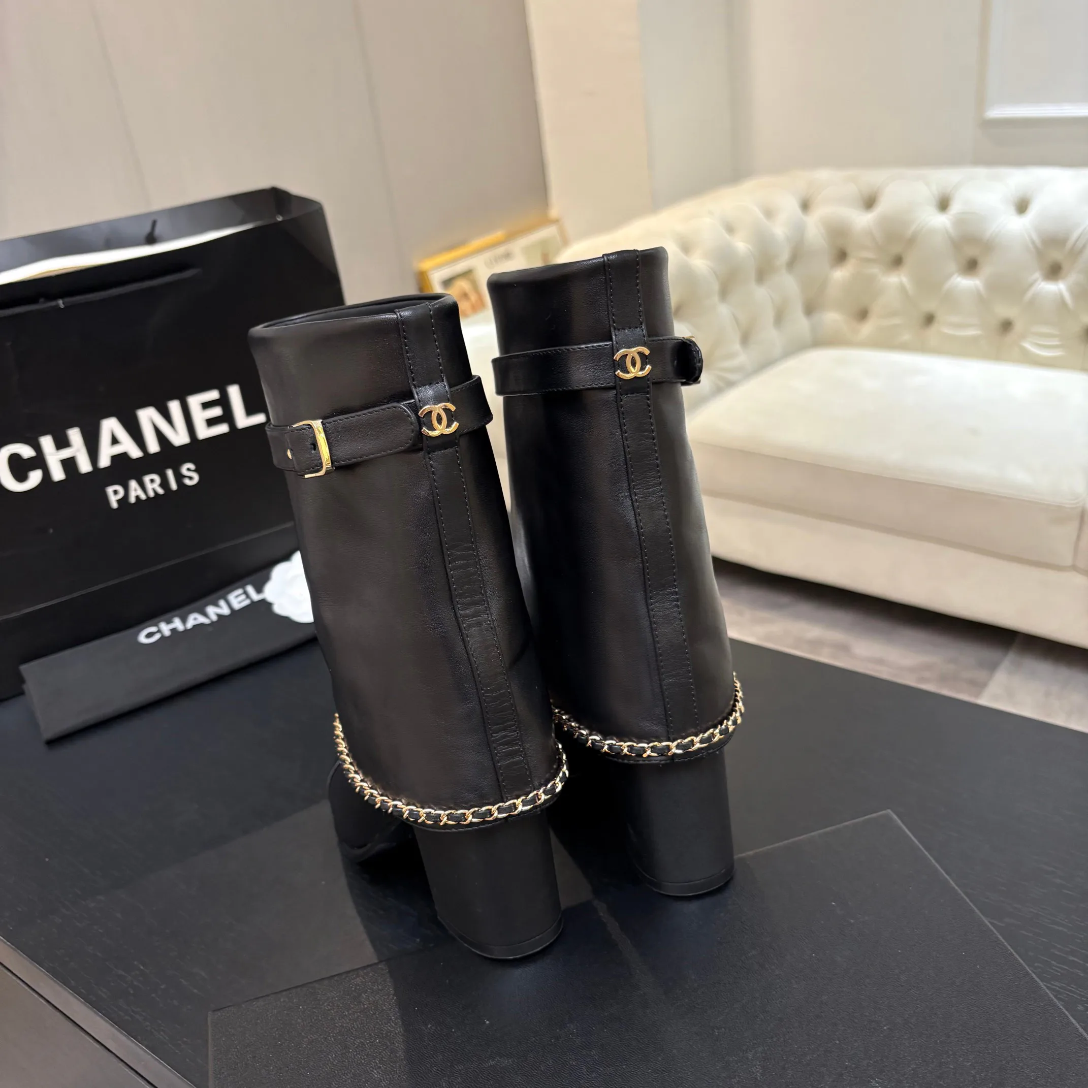 Women's Boots CHANEL 17785953