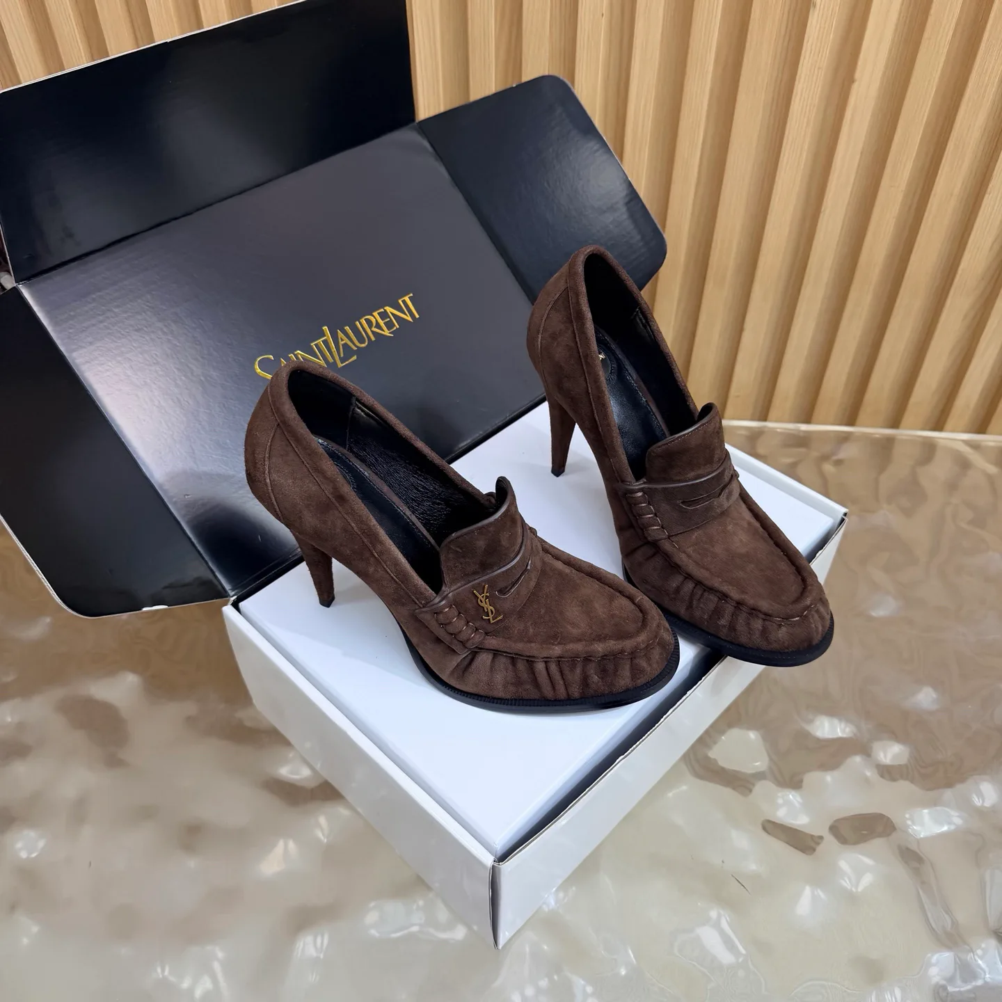 Лоферы И Мокасины Женские Saint Laurent 18676013