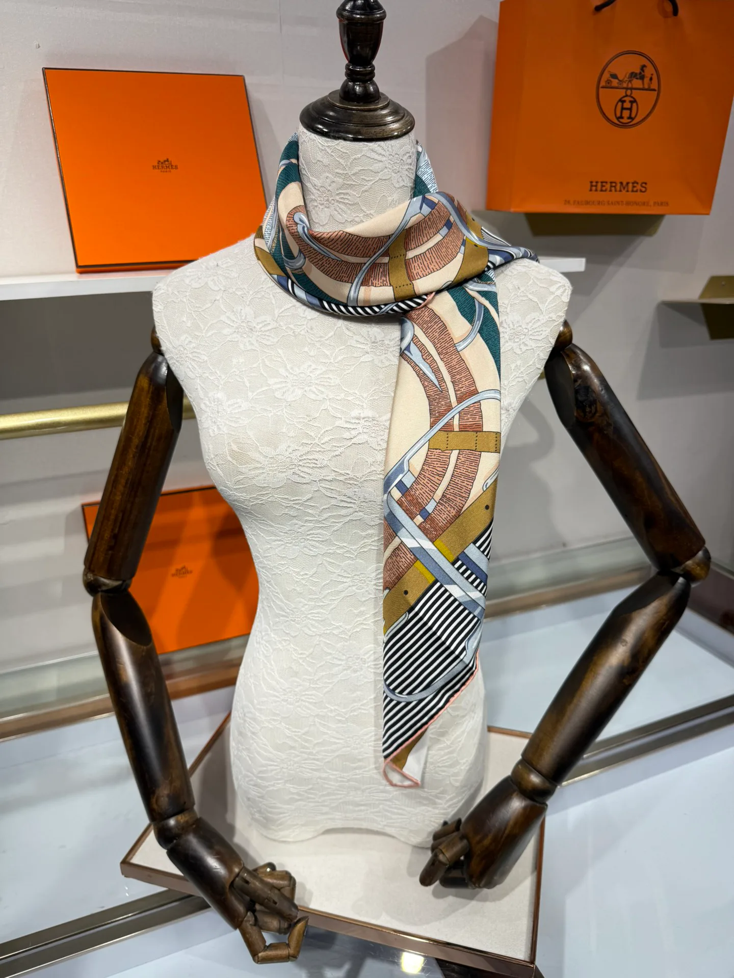 Silk Scarves HERMES 17543249