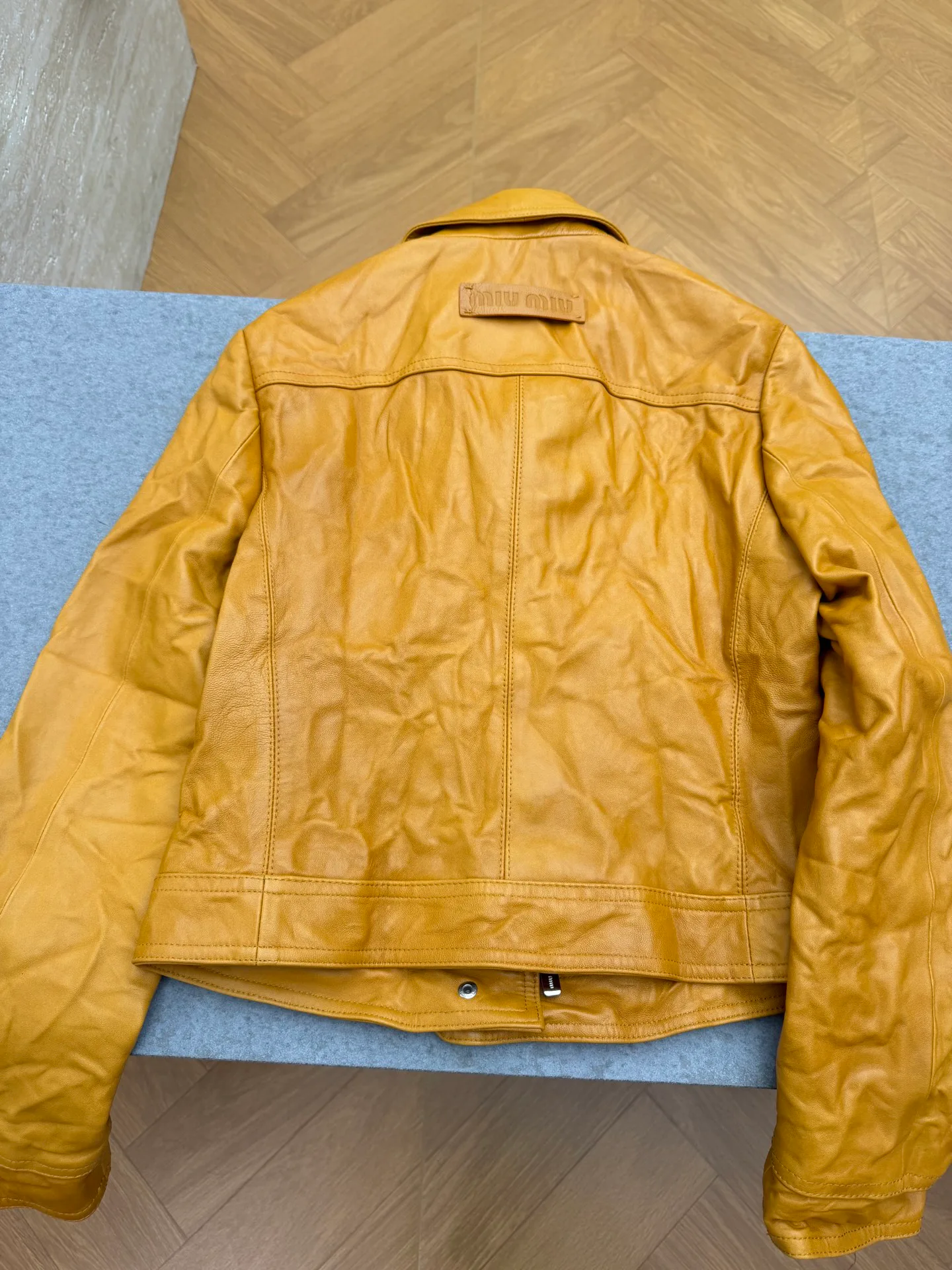Women's Leather Jackets And Sheepskin Coats MIU MIU 17998803