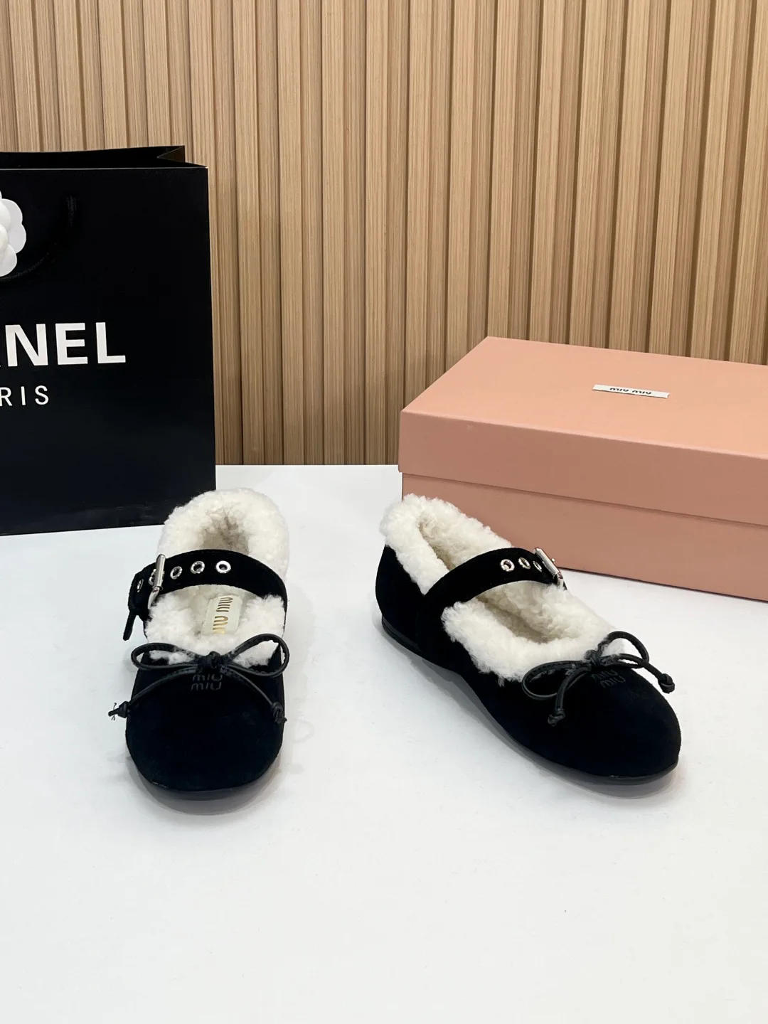 Балетки Женские Miu Miu 18575779