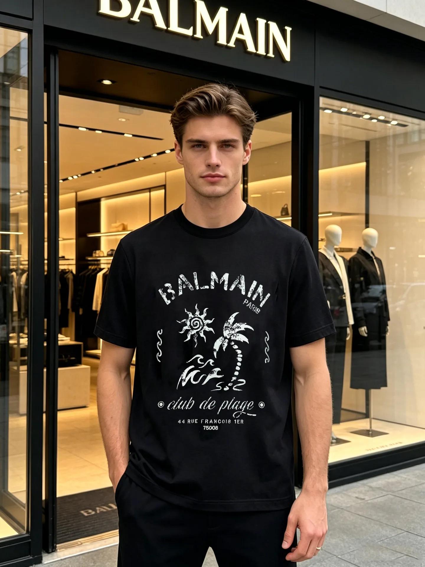 Men's T-Shirts BALMAIN 17333166
