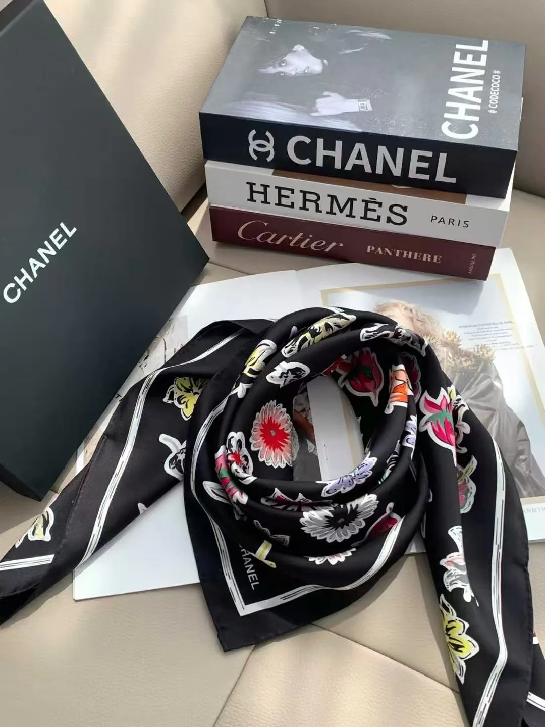 Silk Scarves CHANEL 18222539