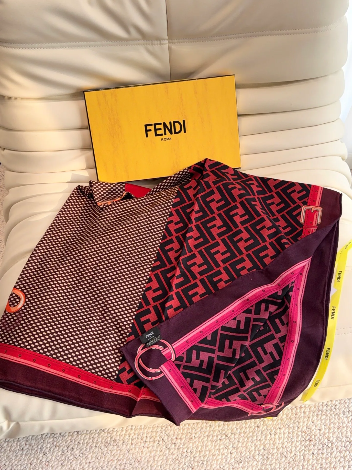 Silk Scarves FENDI 18322298