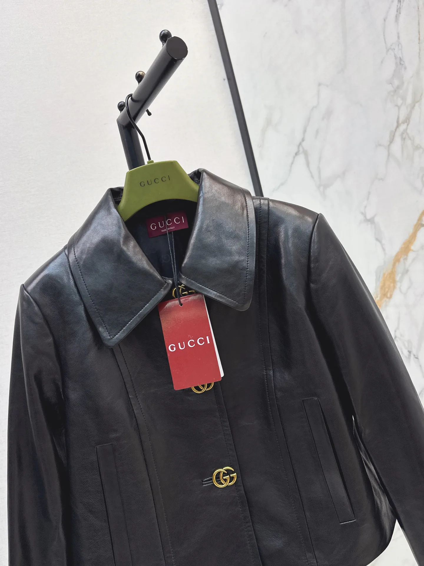 Women's Leather Jackets And Sheepskin Coats GUCCI 17651724