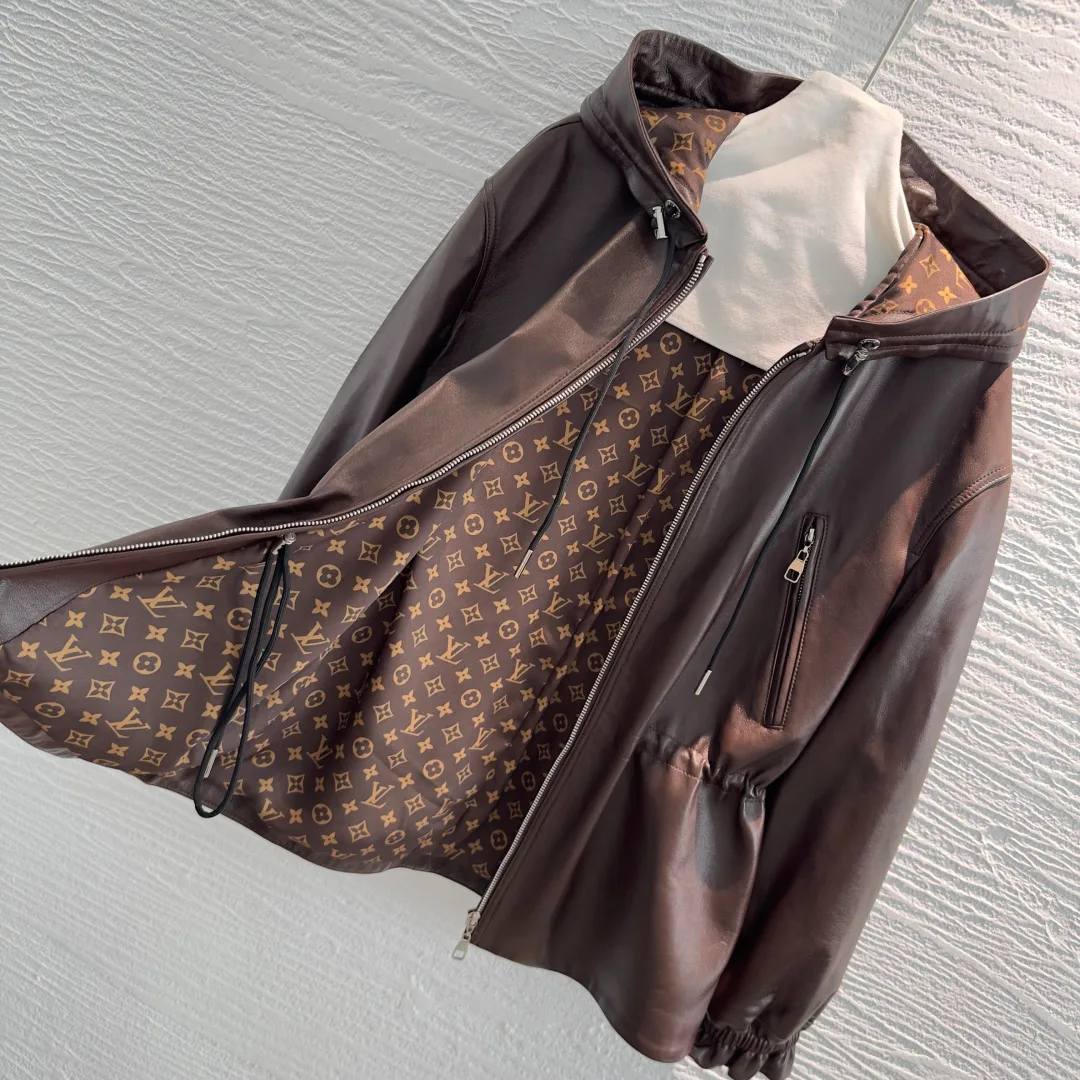 Women's Leather Jackets And Sheepskin Coats LOUIS VUITTON 17474153