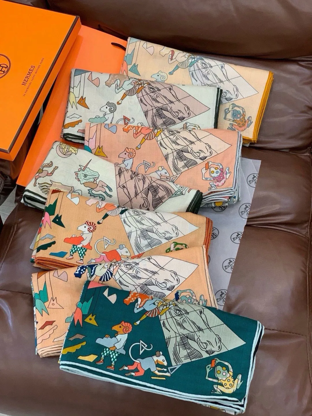 Платки Hermes 18574581
