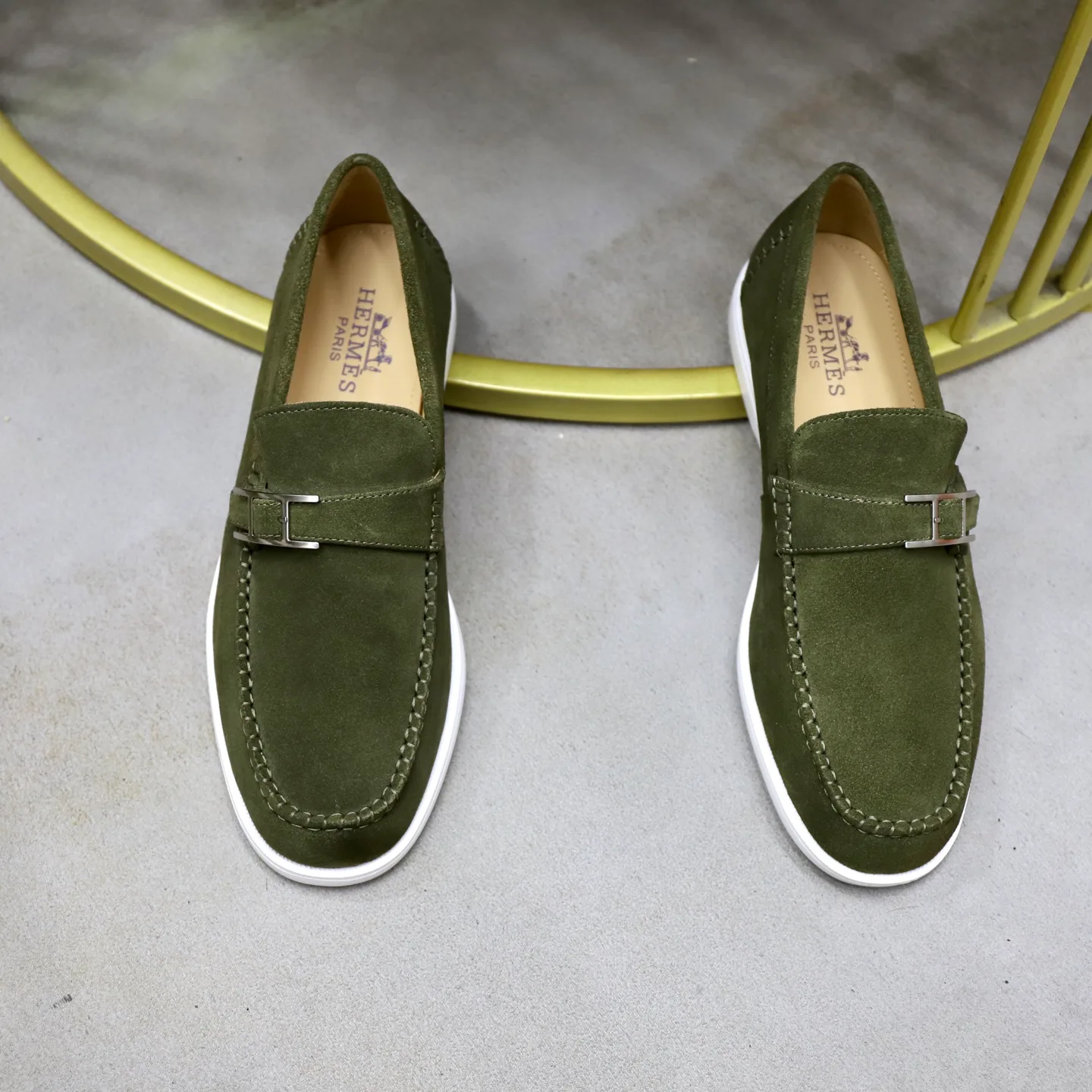 Men's Loafers And Dress Shoes HERMES 17911017