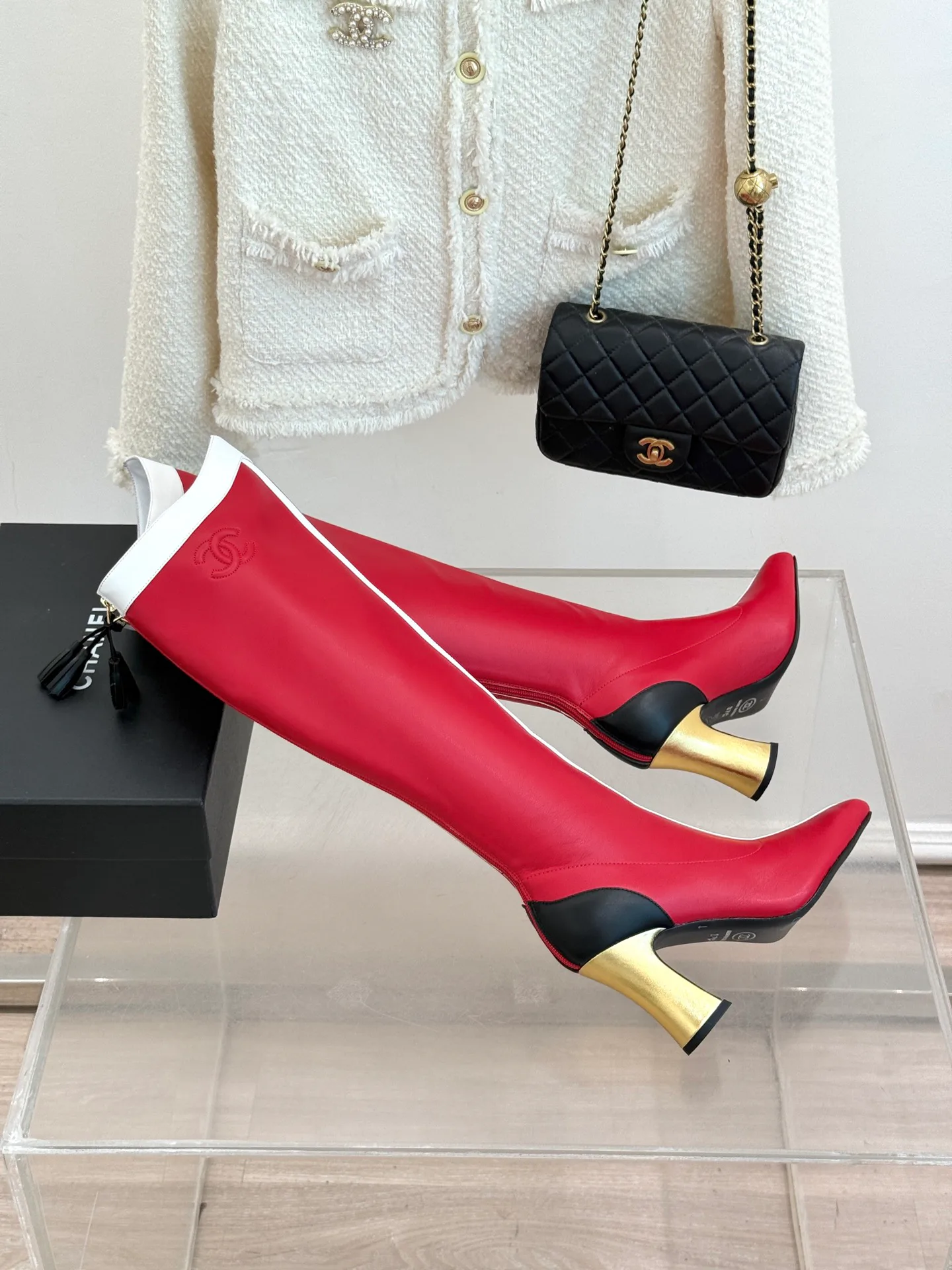 Women's Boots CHANEL 17425408