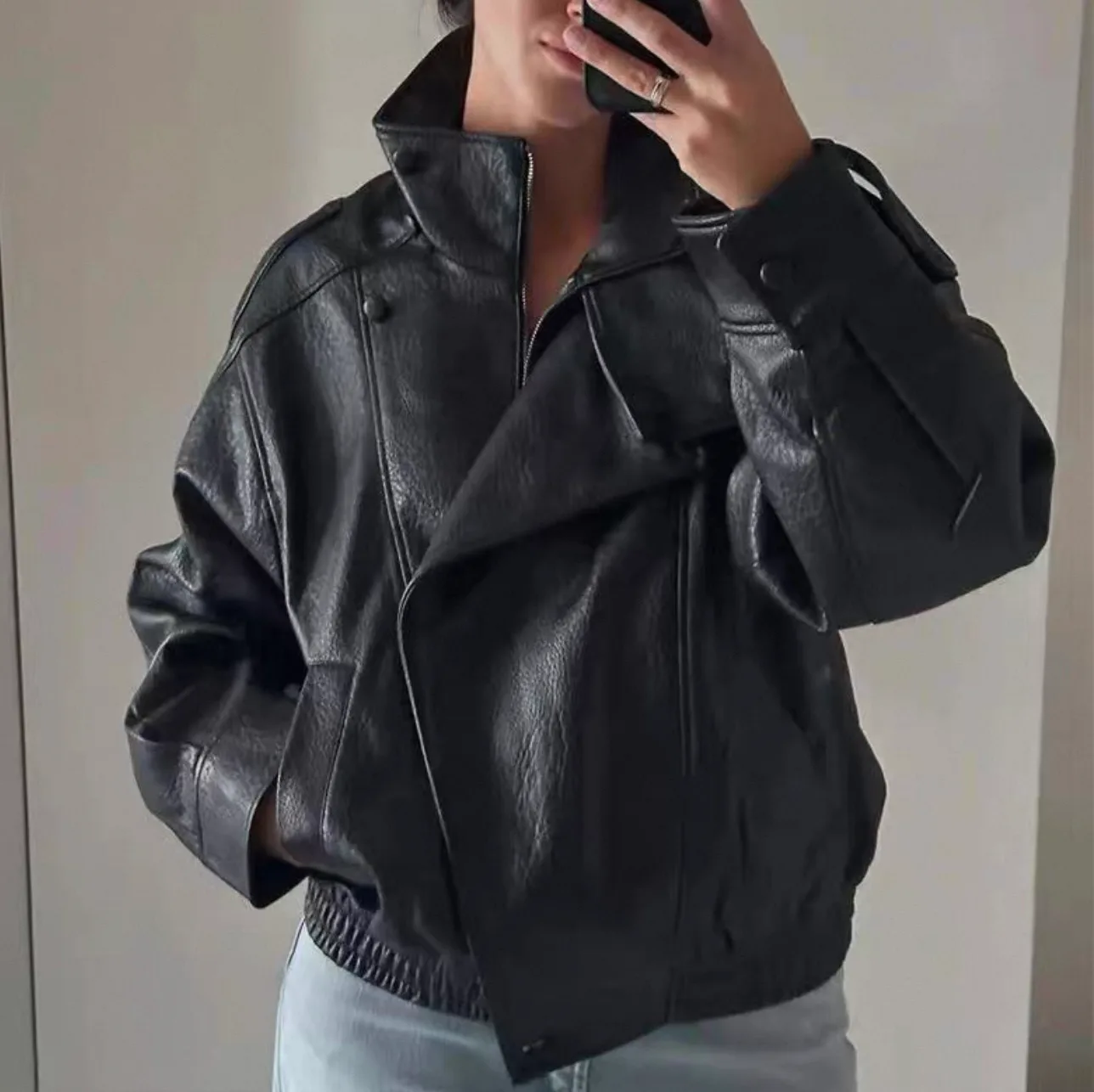 Women's Leather Jackets And Sheepskin Coats SAINT LAURENT 17867129
