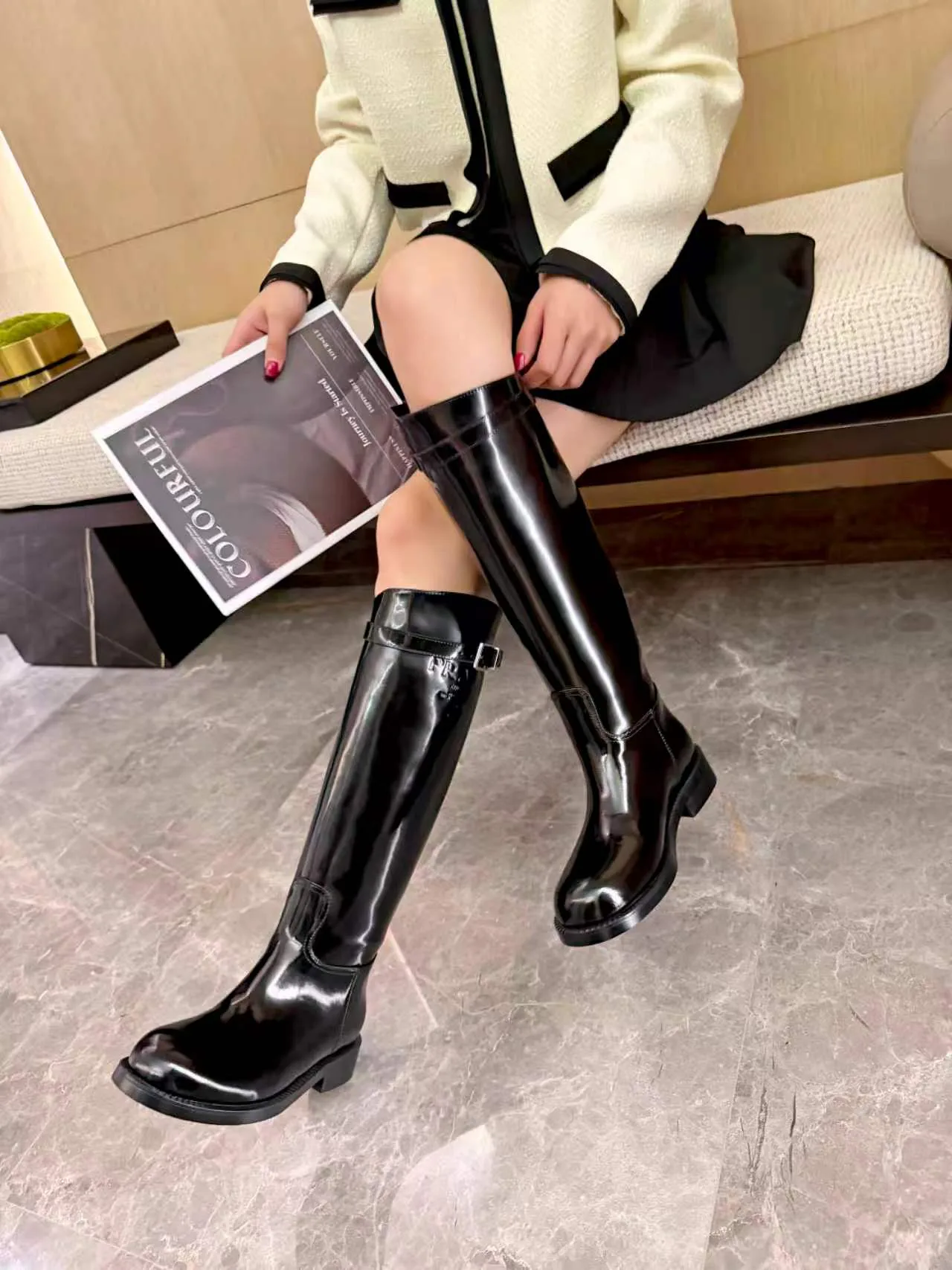 Women's Boots PRADA 17957498