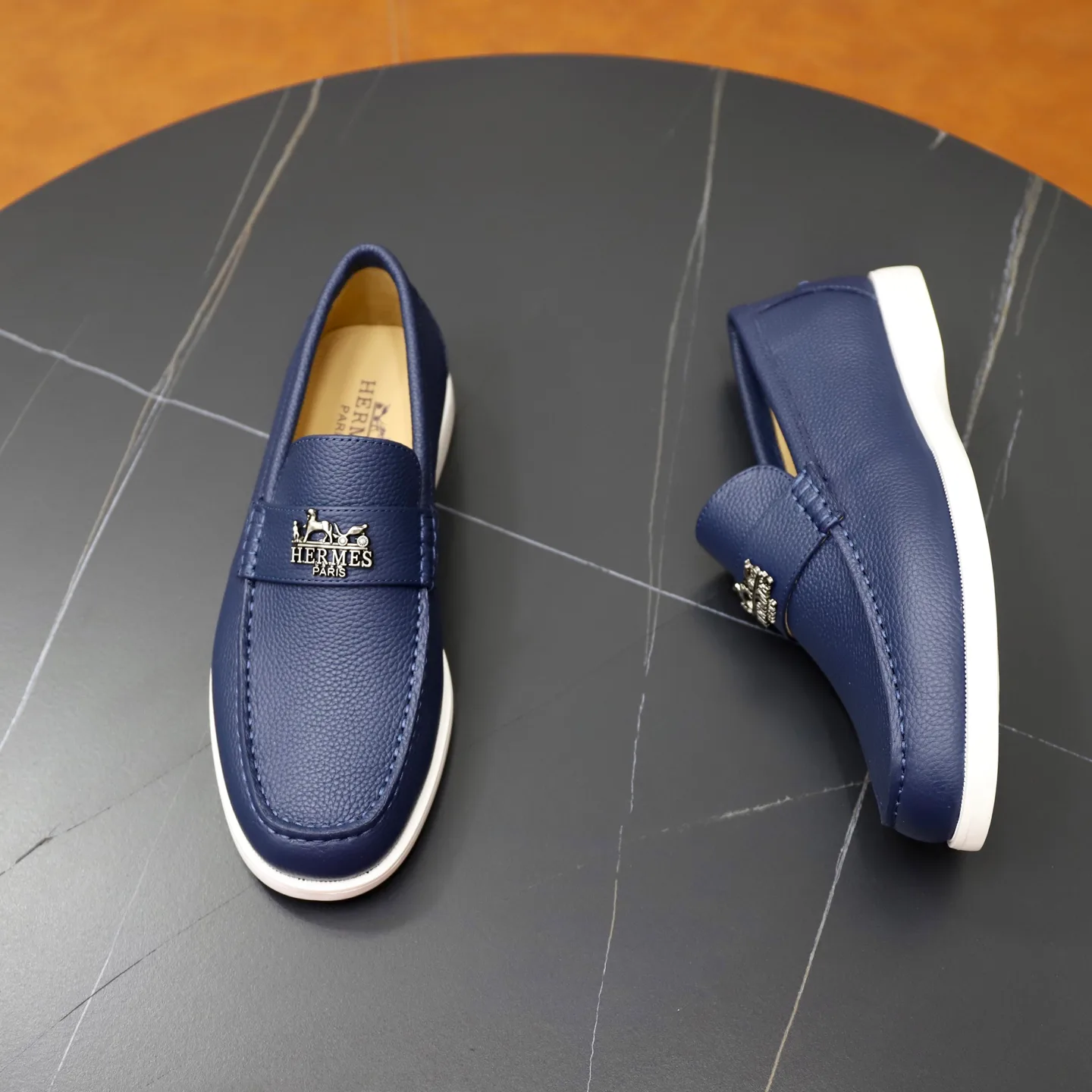 Men's Loafers And Dress Shoes HERMES 17911031