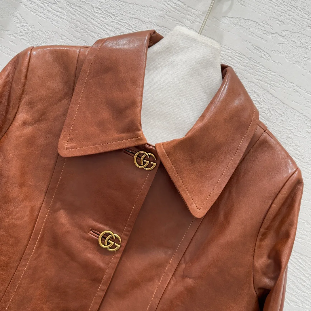 Women's Leather Jackets And Sheepskin Coats GUCCI 18064711