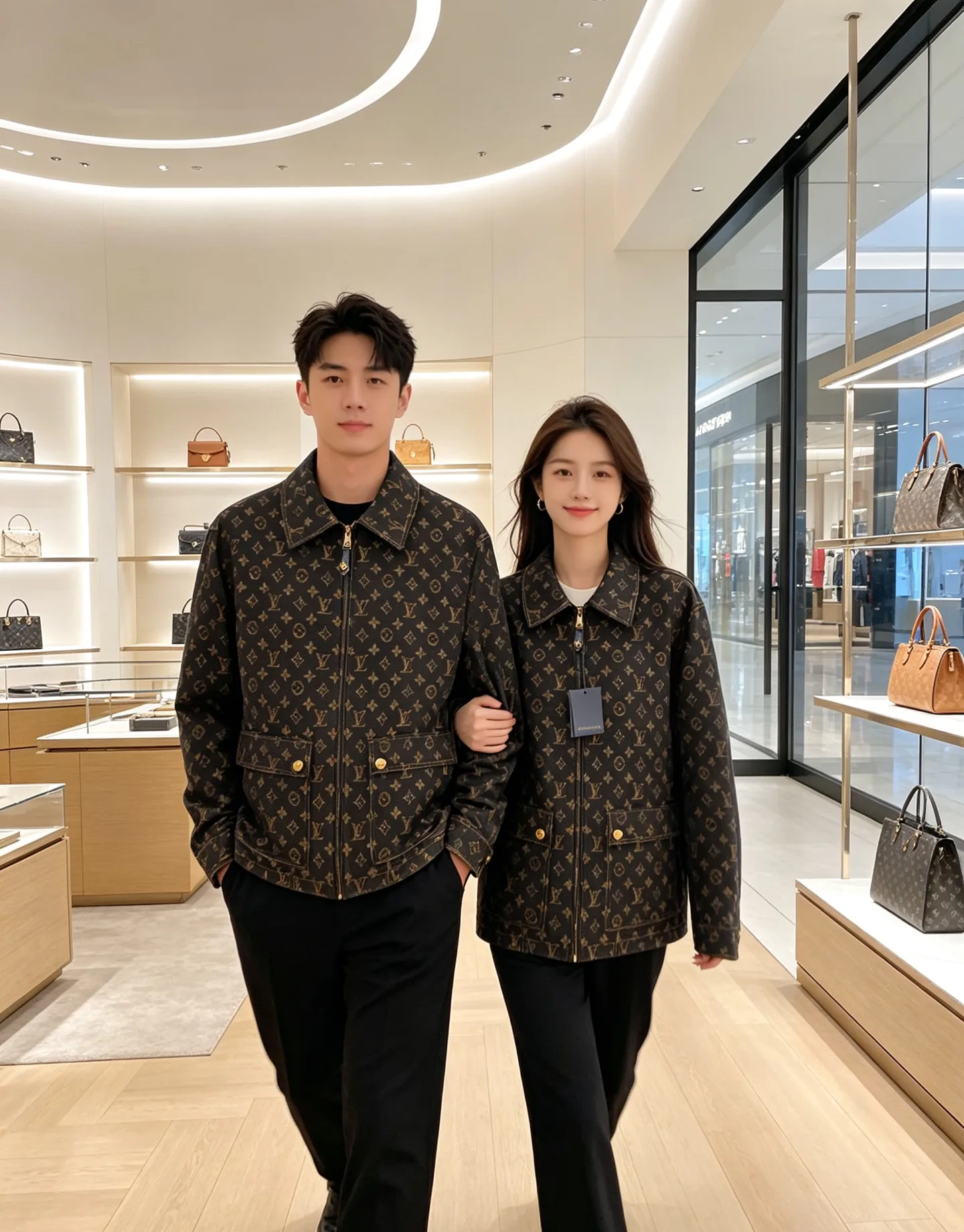 Куртки И Пуховики Мужские Louis Vuitton 18609374
