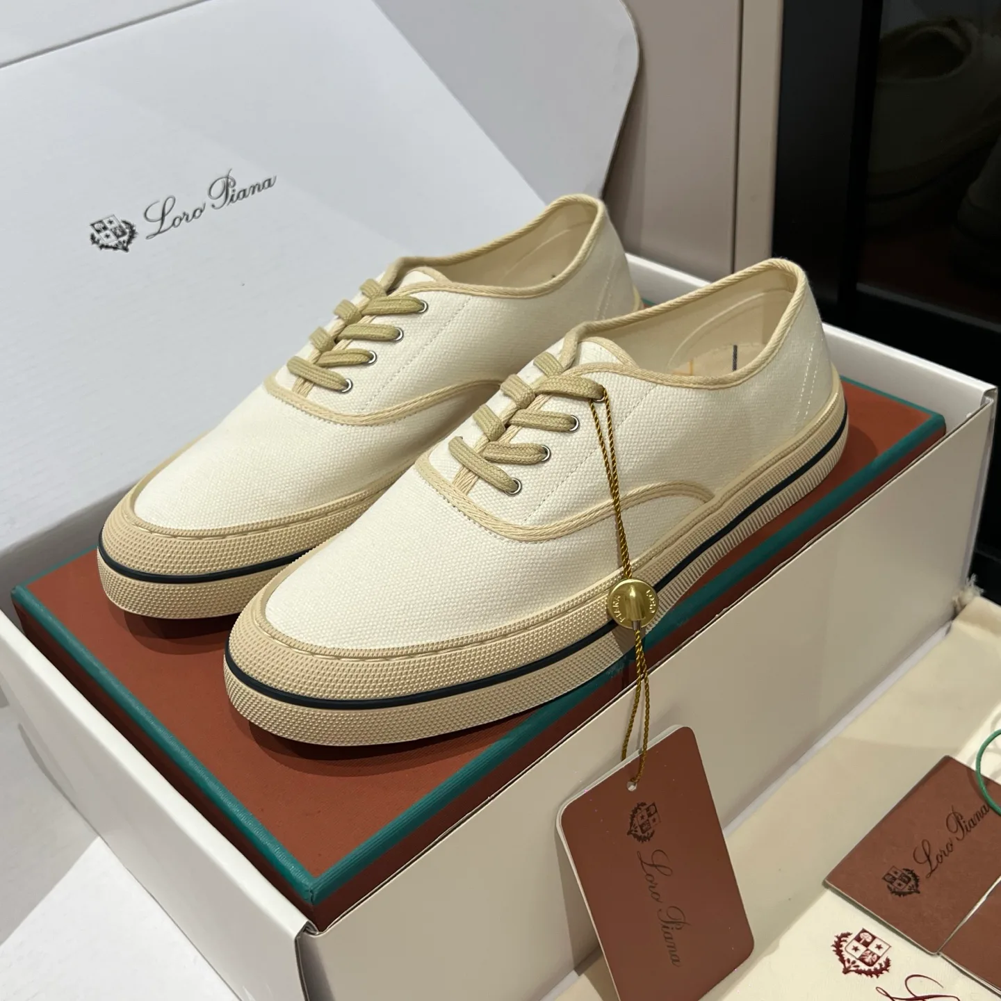 Women's Canvas Shoes LORO PIANA 17415041