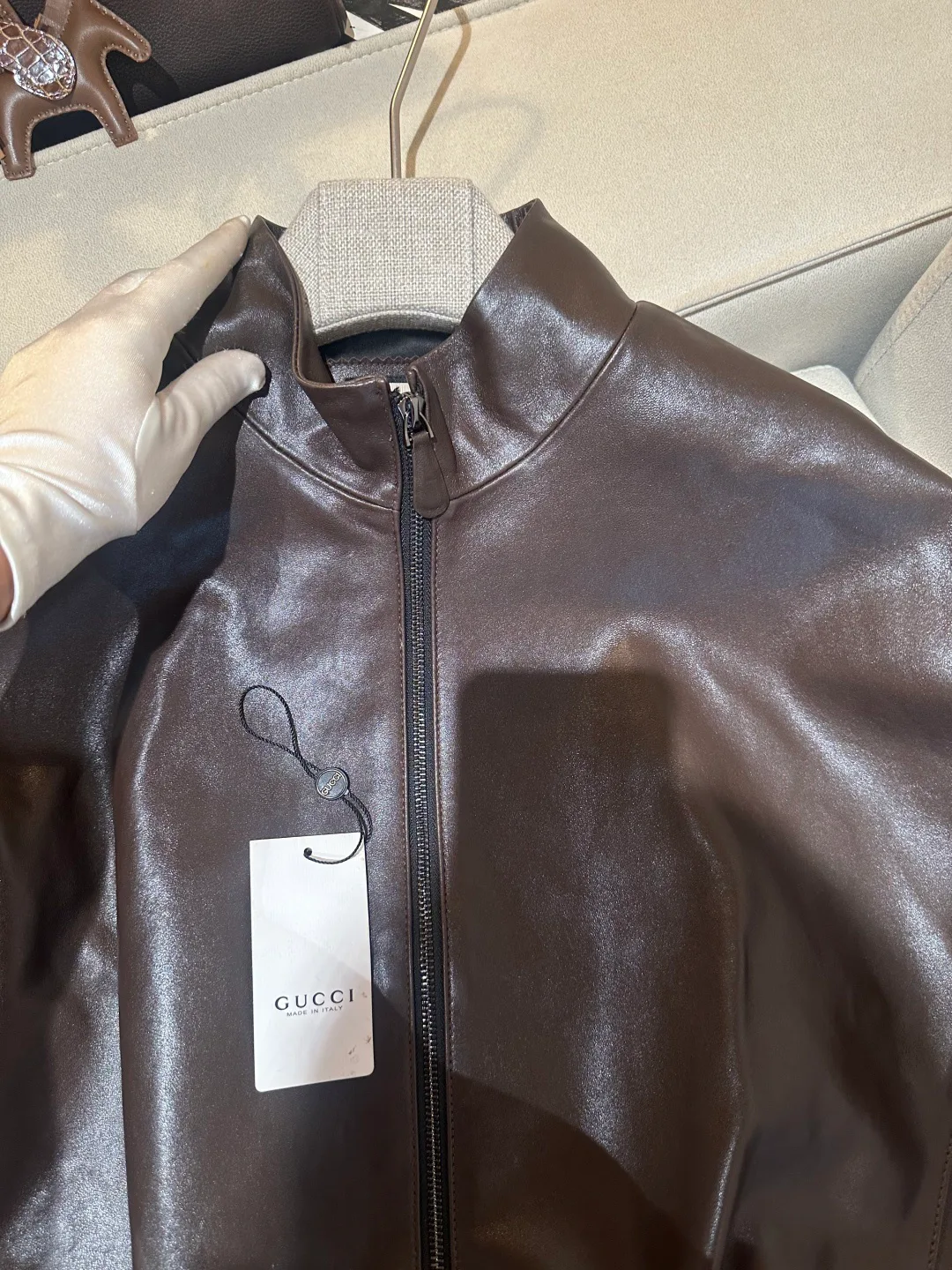 Women's Leather Jackets And Sheepskin Coats GUCCI 17214496