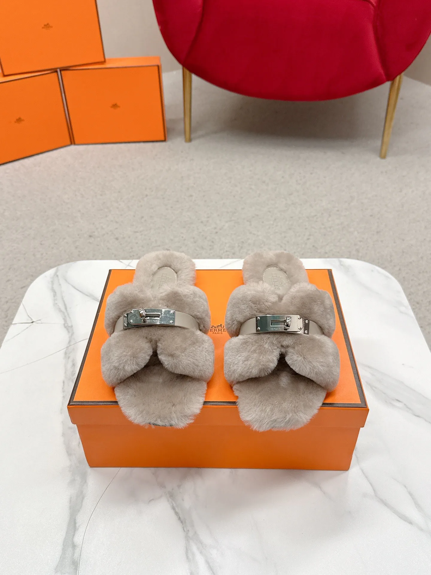 Women's Slippers HERMES 18235680