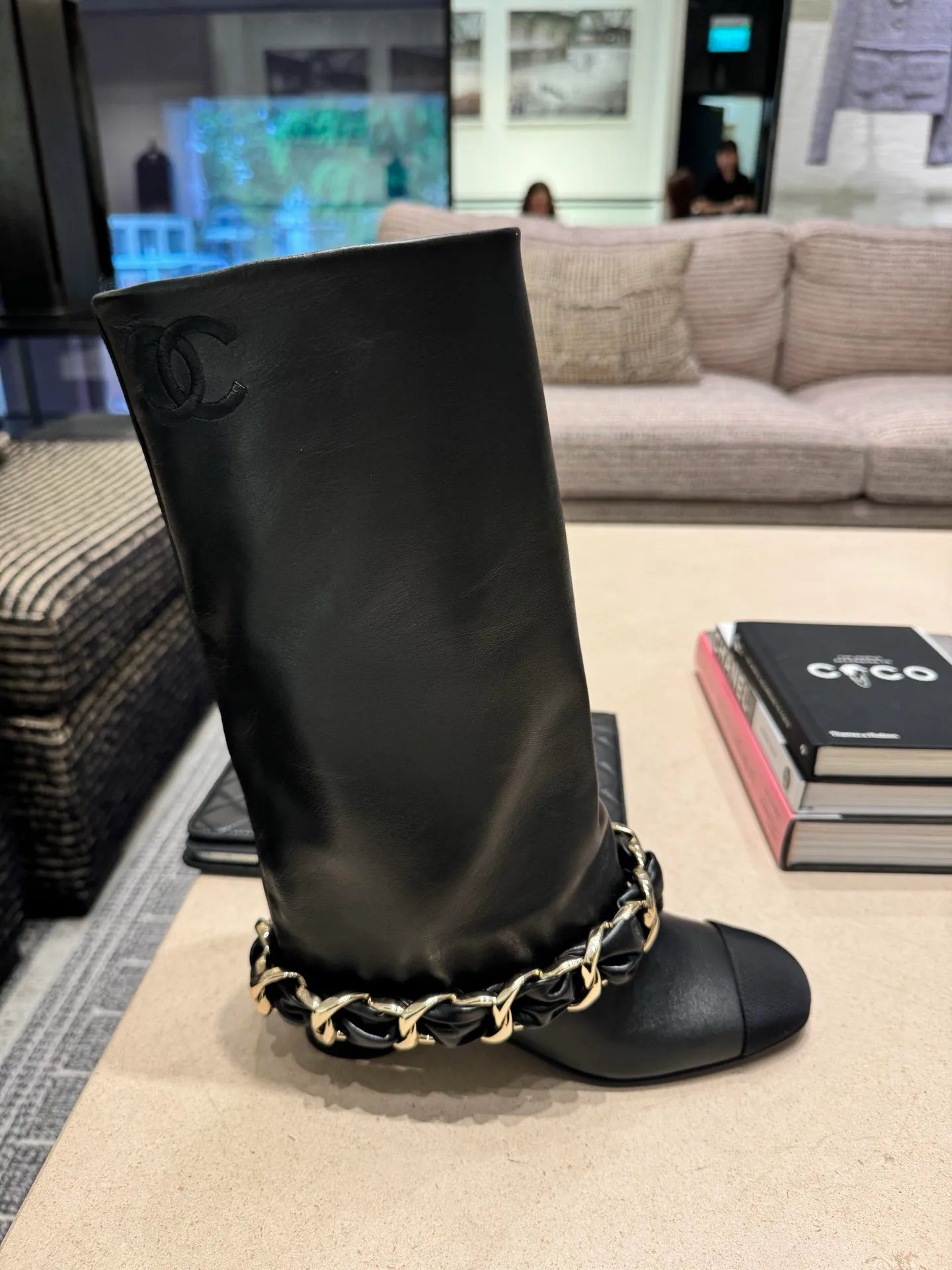 Women's Boots CHANEL 18199030