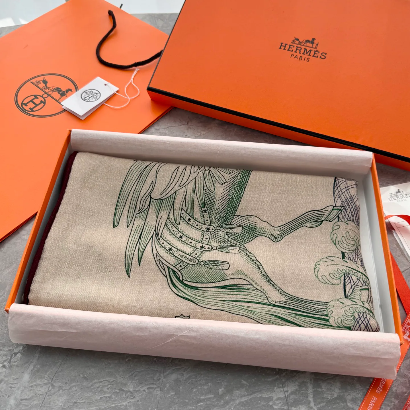 Silk Scarves HERMES 18474411