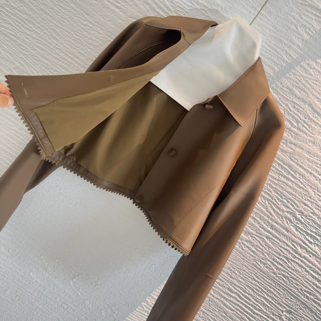Women's Leather Jackets And Sheepskin Coats HERMES 18173034