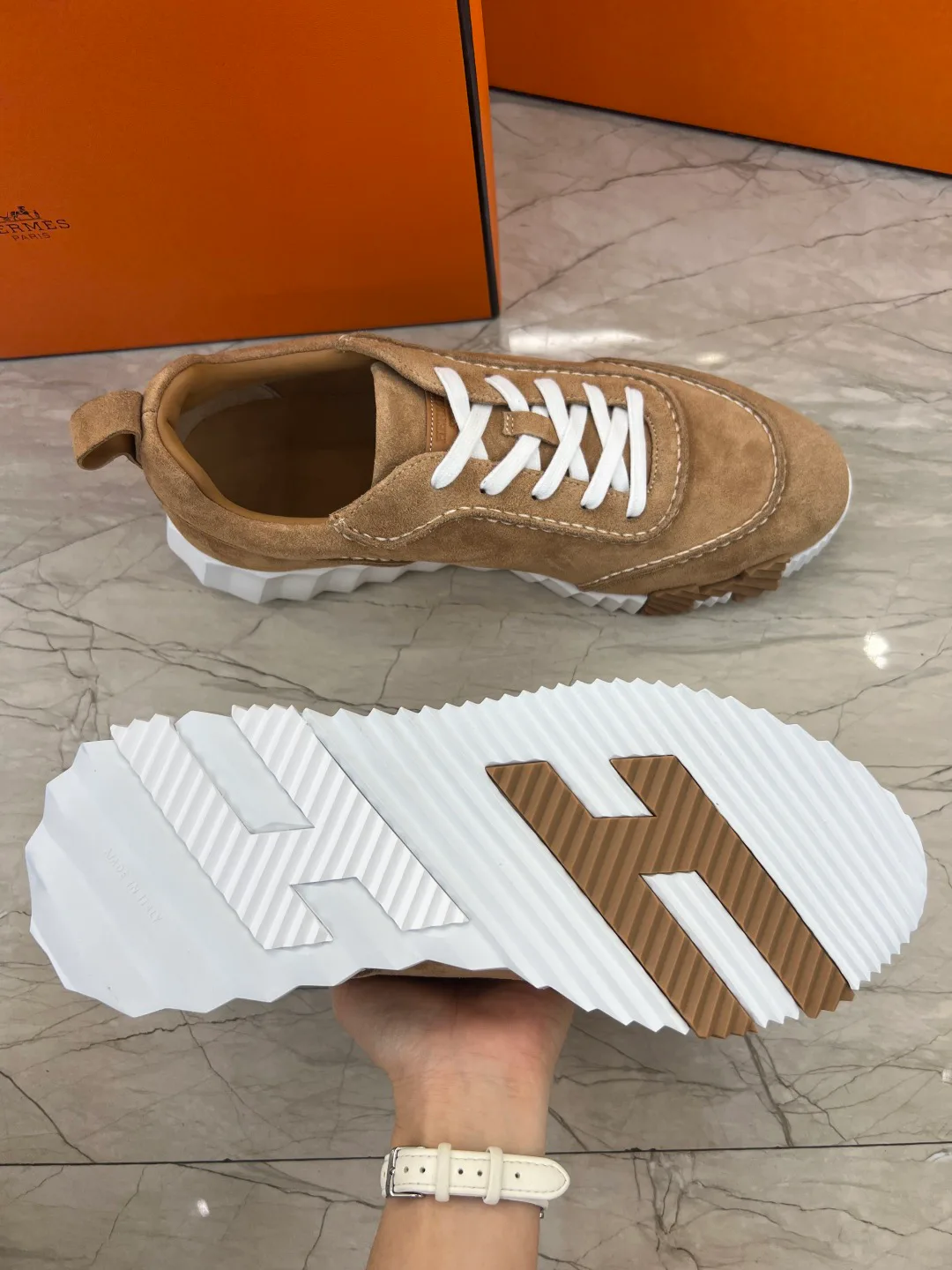 Кроссовки Мужские Hermes 18679648