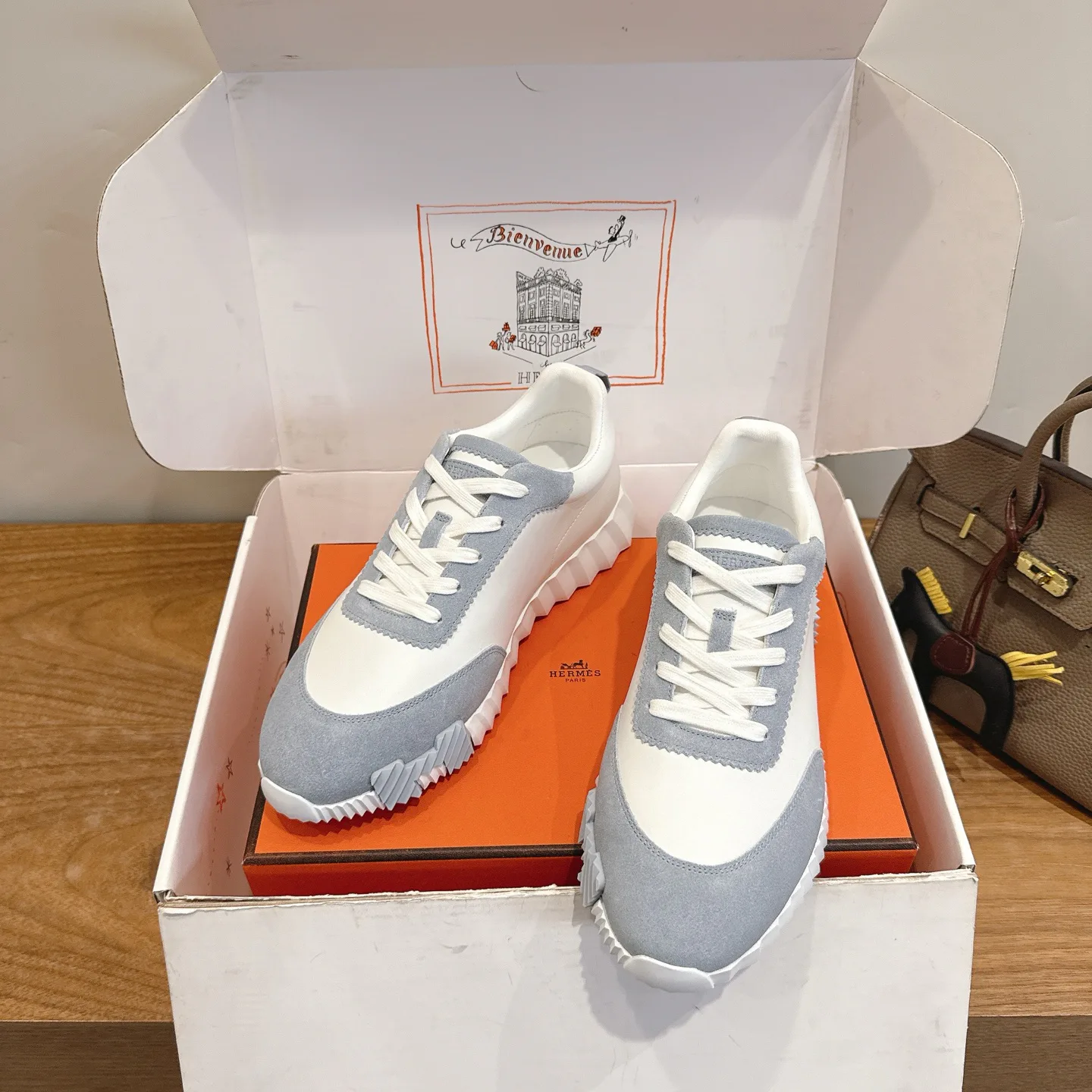 Men's Sneakers HERMES 17414506