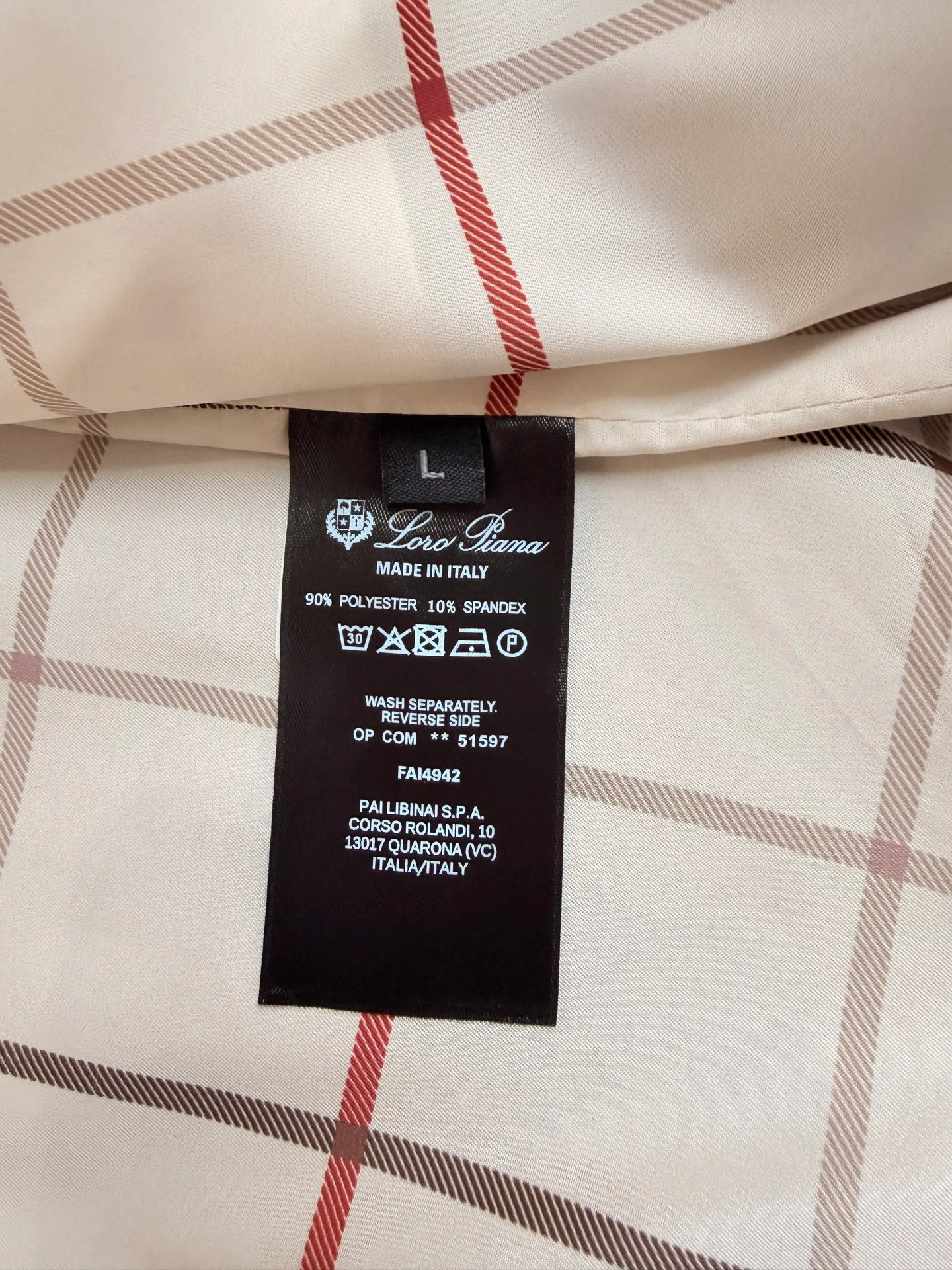 Men's Jackets And Down Jackets LORO PIANA 18157019