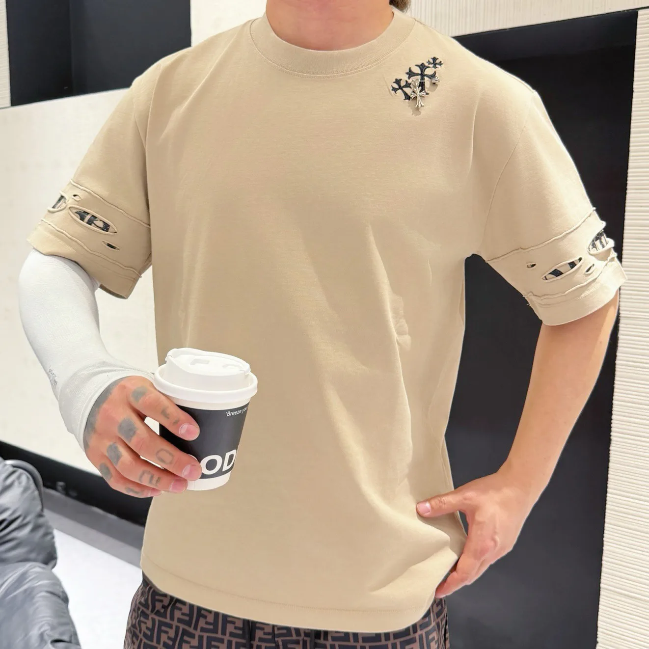 Men's T-Shirts CHROME HEARTS 17037324