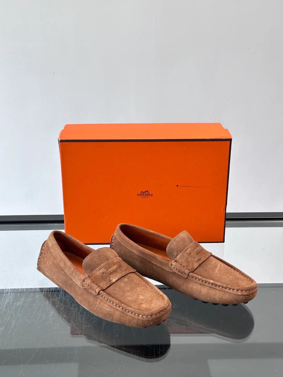 Men's Loafers And Dress Shoes HERMES 18102672