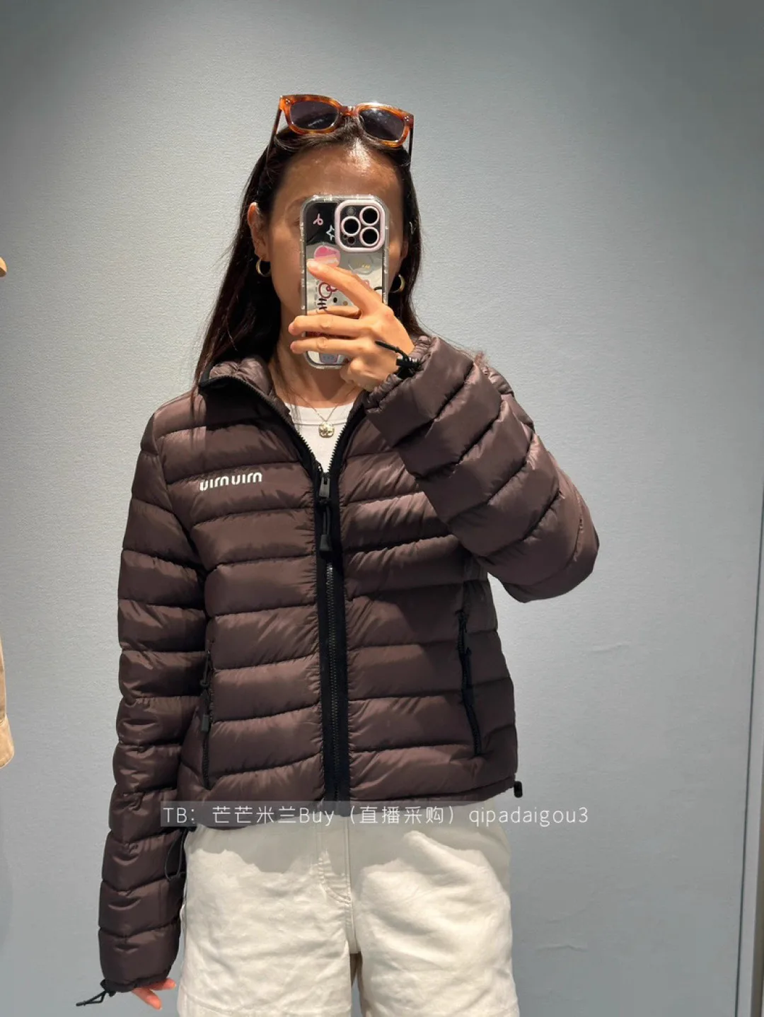 Women's Jackets And Down Jackets MIU MIU 18334574