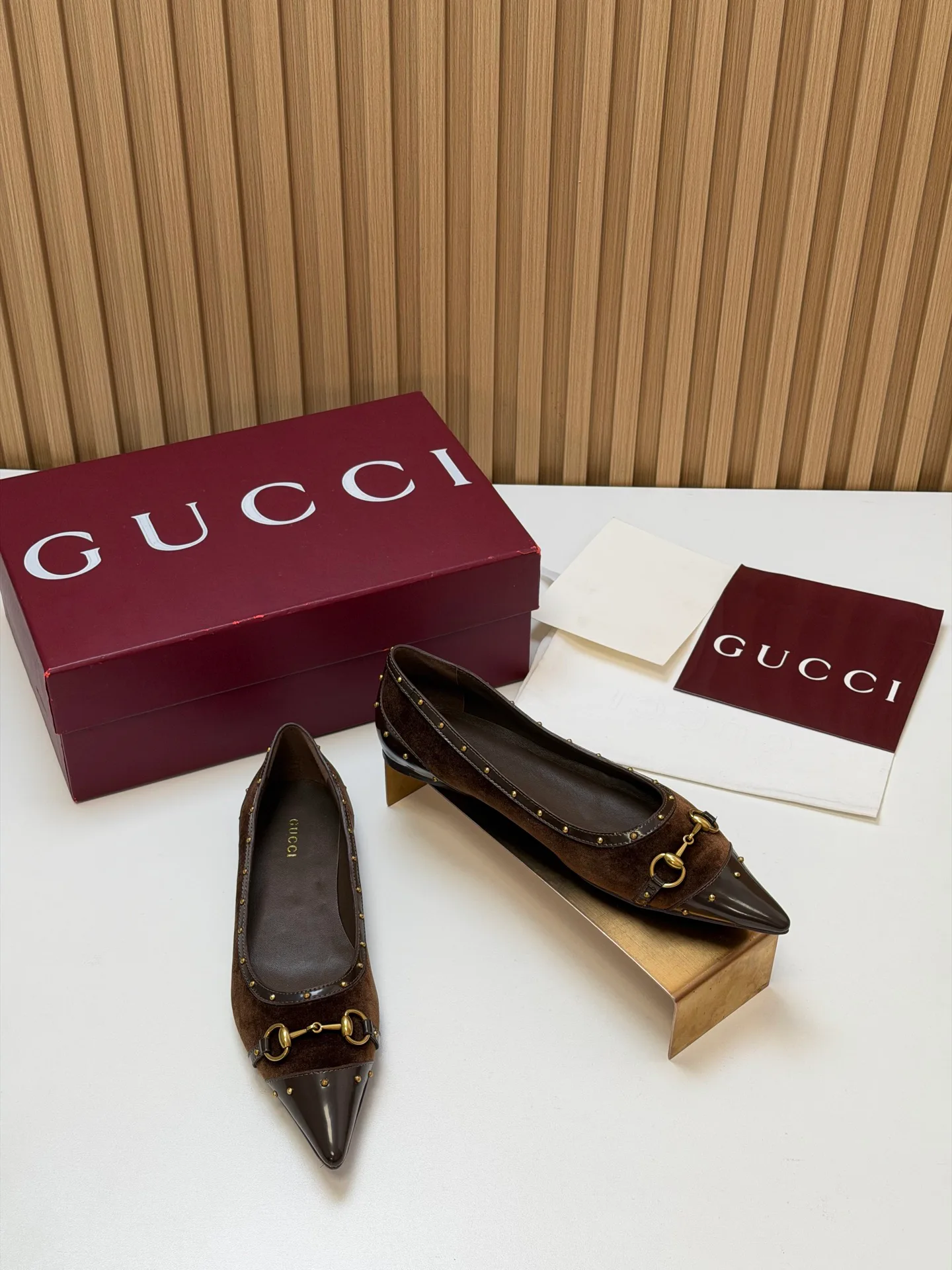 Women's Ballet Flats GUCCI 17631704