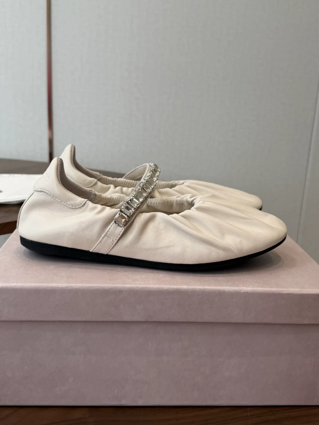 Women's Ballet Flats JIMMY CHOO 18258082