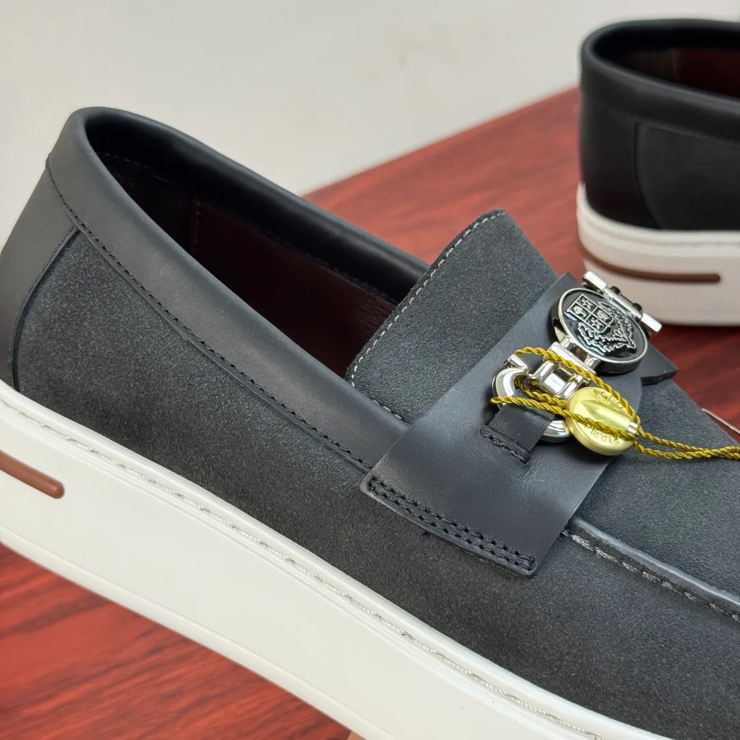 Men's Loafers And Dress Shoes LORO PIANA 18100505