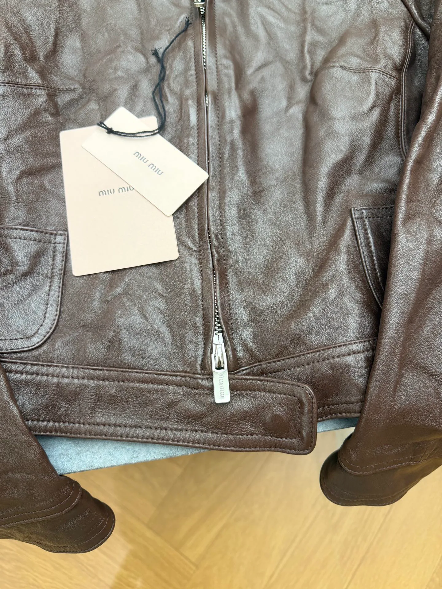 Women's Leather Jackets And Sheepskin Coats MIU MIU 17998802