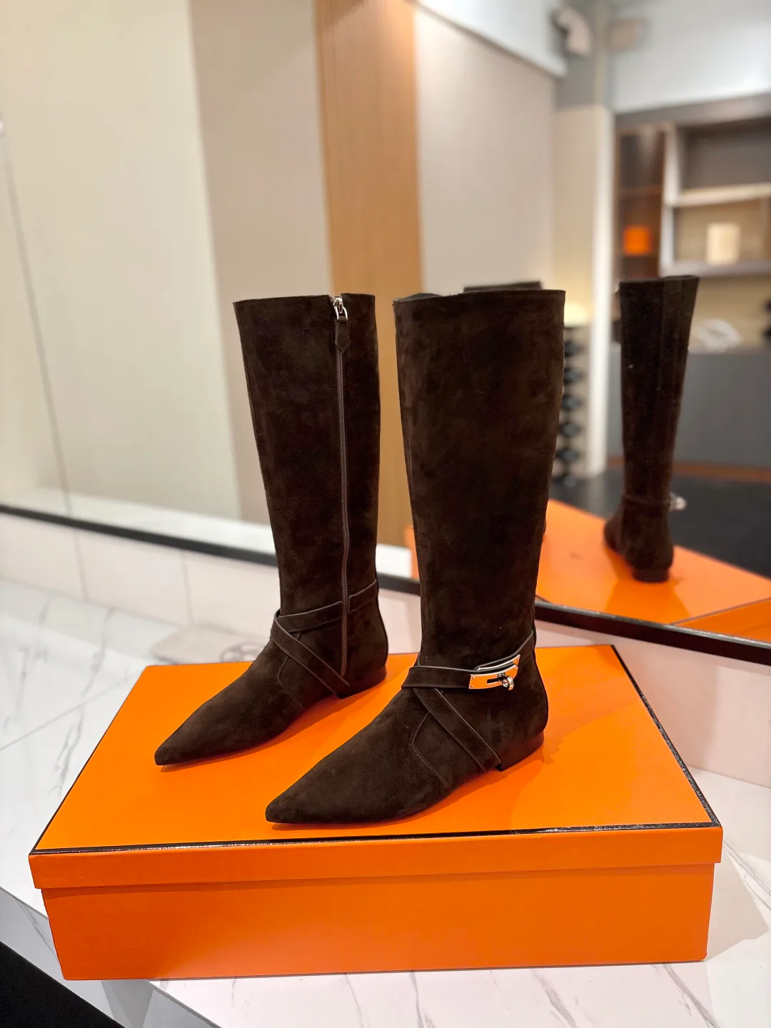 Women's Boots HERMES 17900409