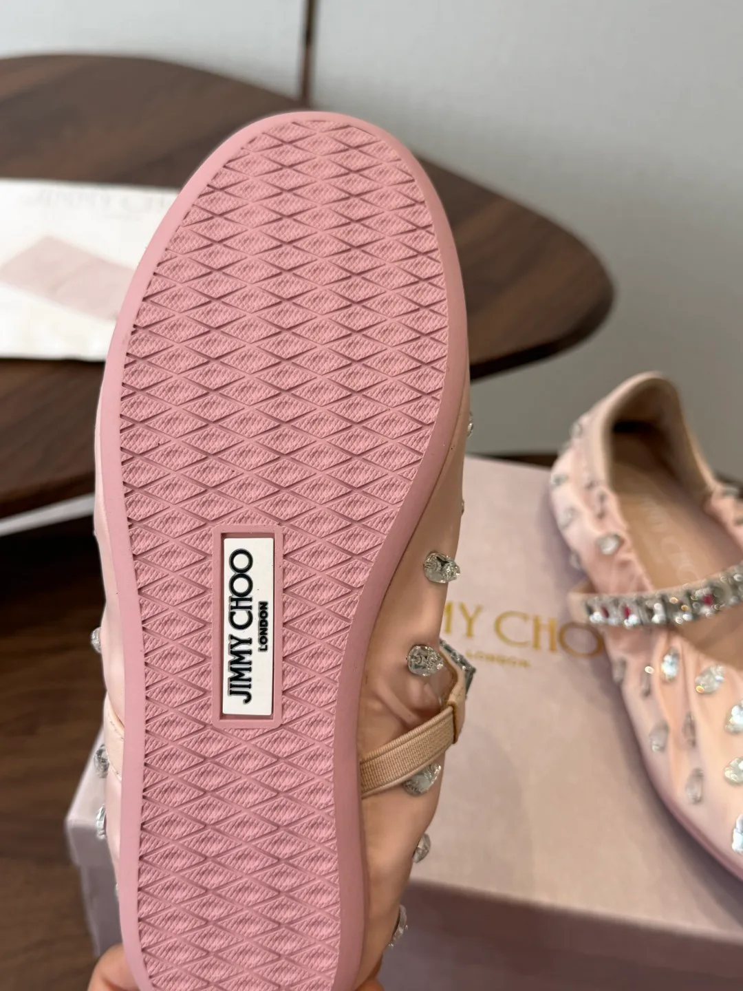 Women's Ballet Flats JIMMY CHOO 18258085
