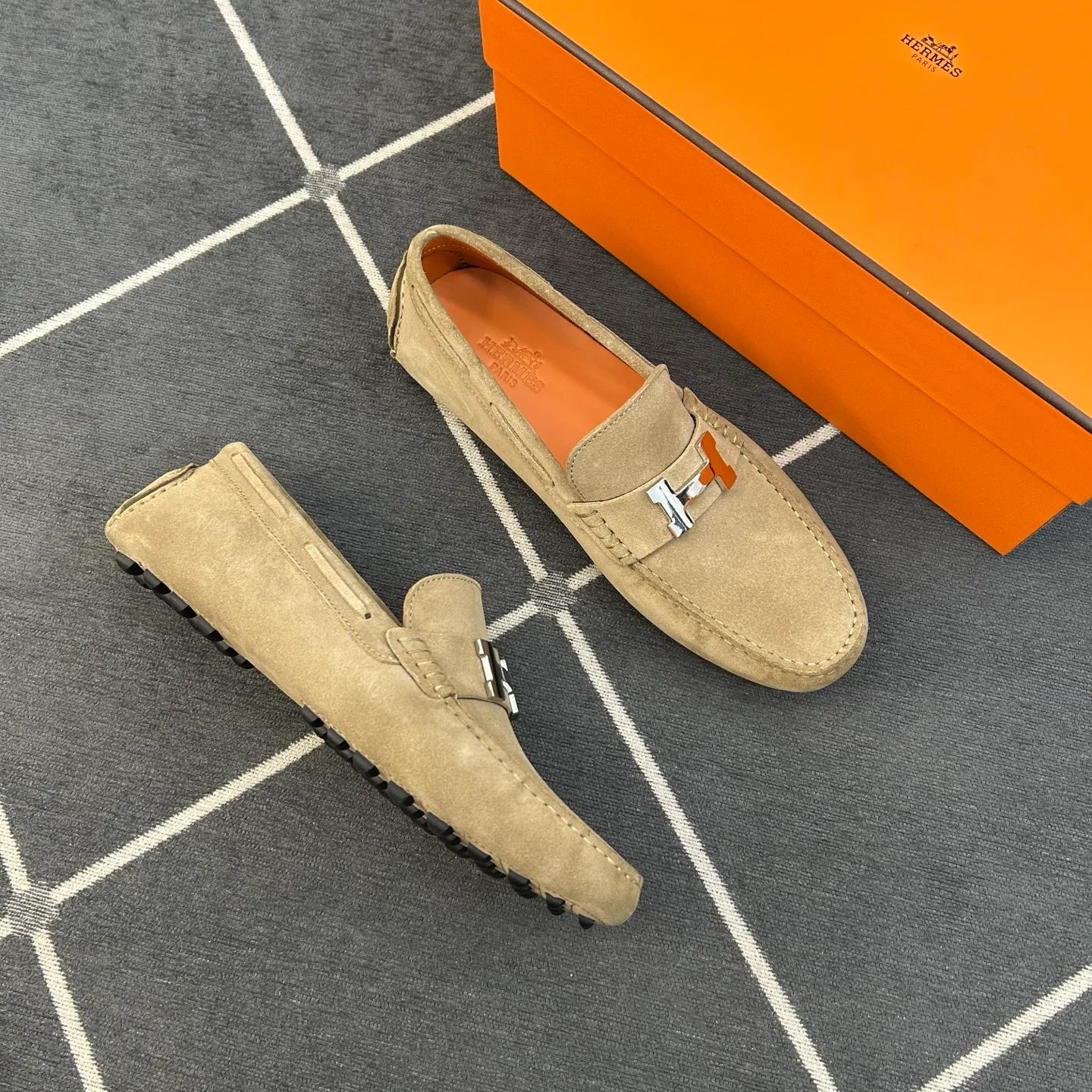 Men's Loafers And Dress Shoes HERMES 17867736