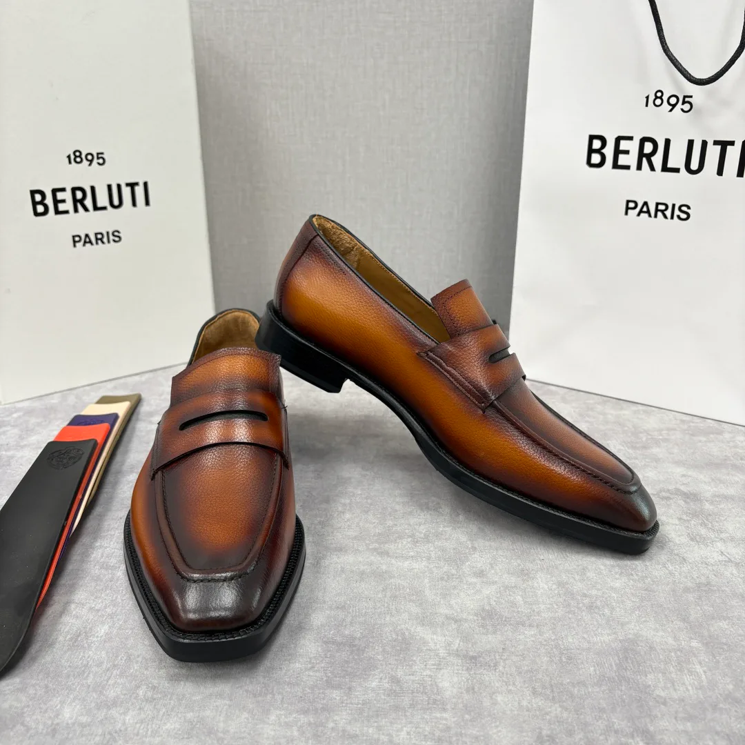 Men's Loafers And Dress Shoes BERLUTI 18117422