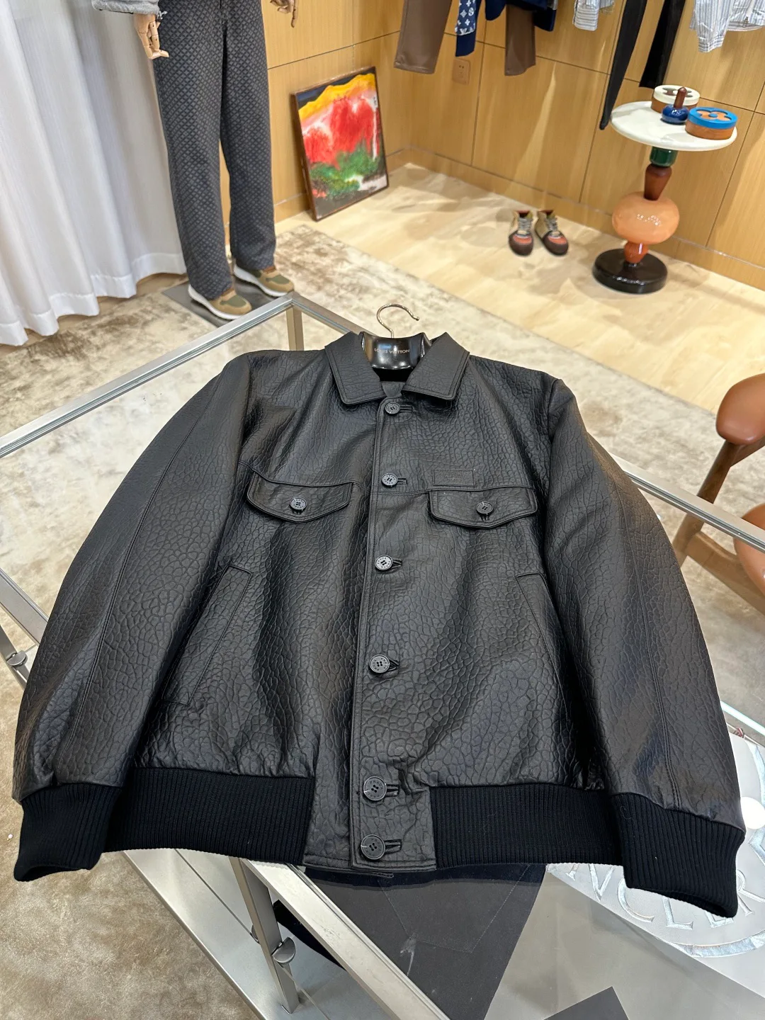 Men's Leather Jackets And Sheepskin Coats PRADA 18260643