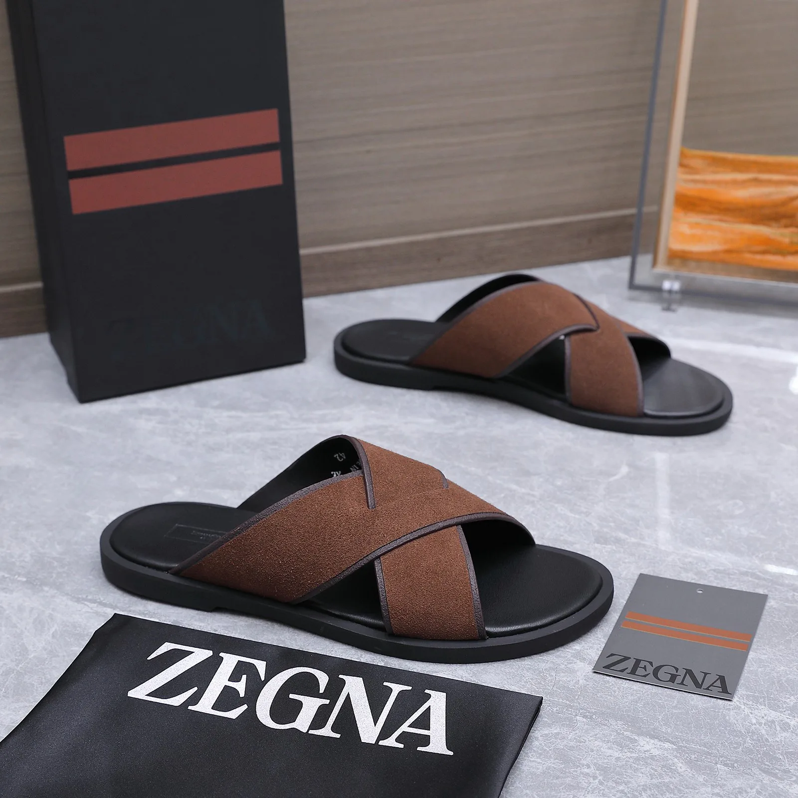 Men's Flip-Flops ZEGNA 17514984