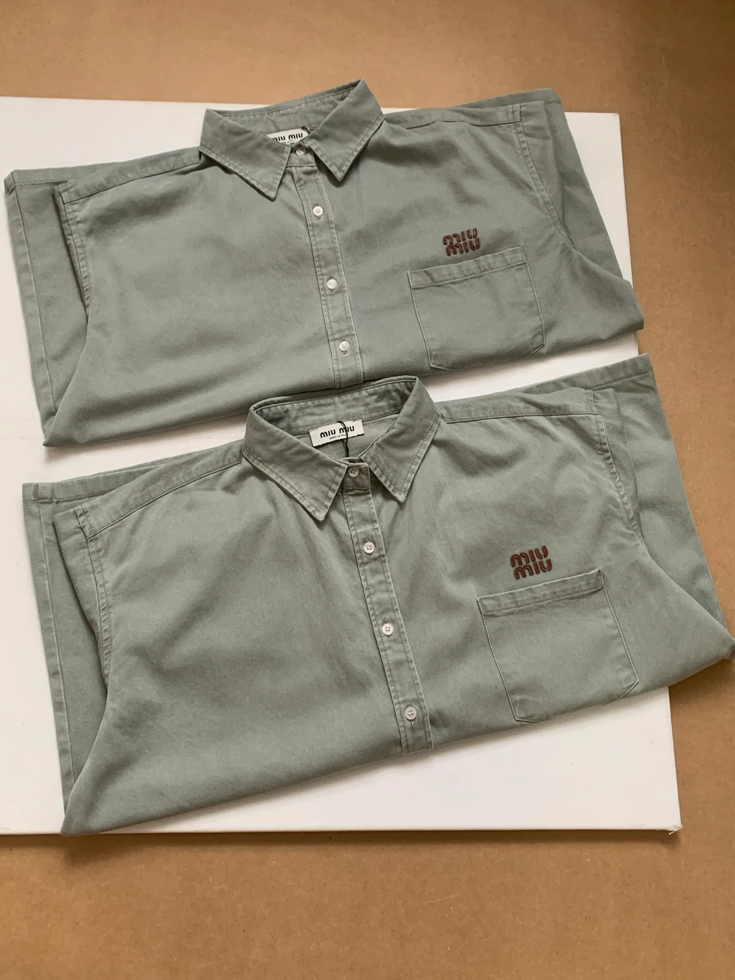 Men's Shirts MIU MIU 18142080