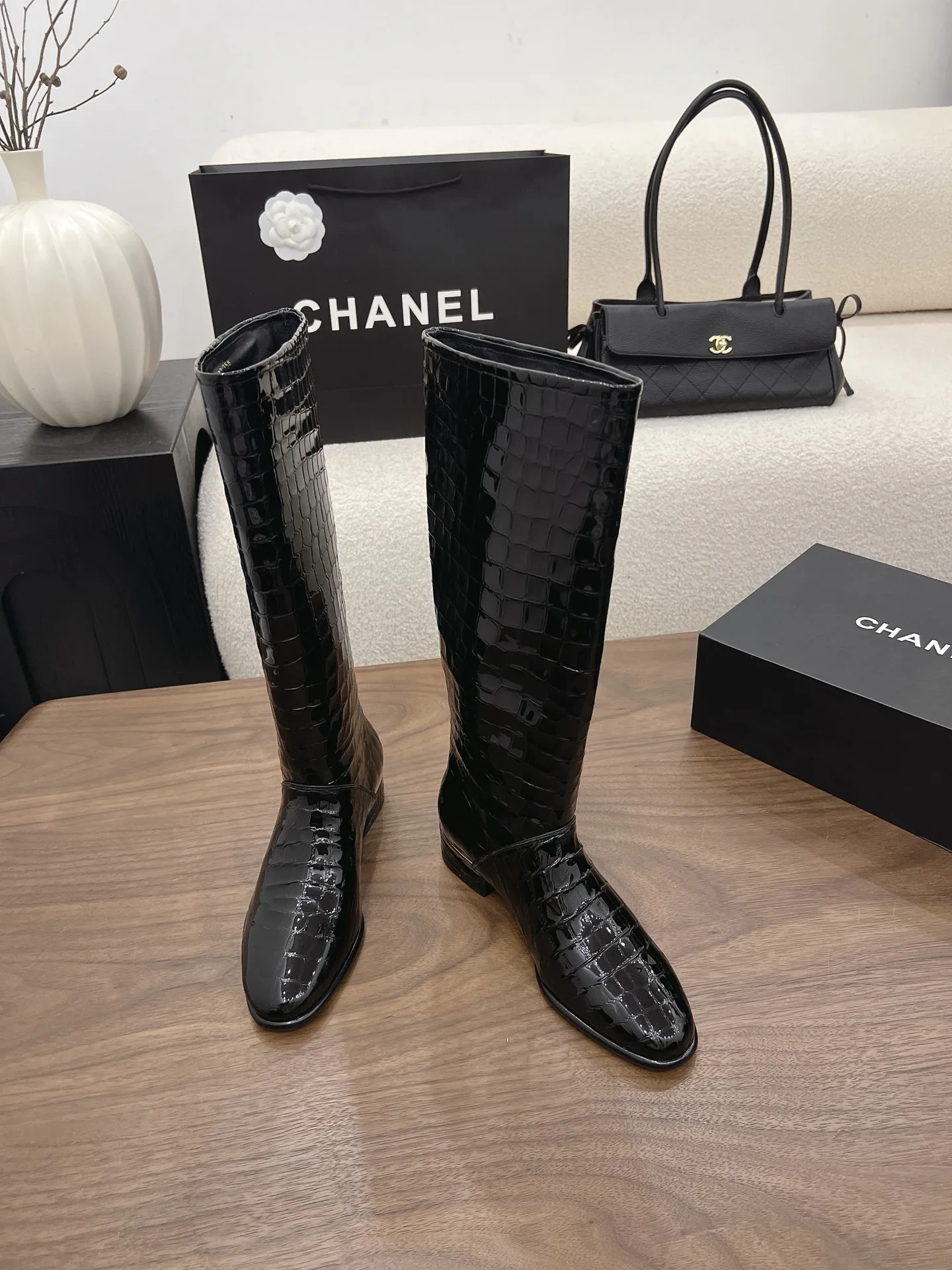 Women's Boots CHANEL 17302928