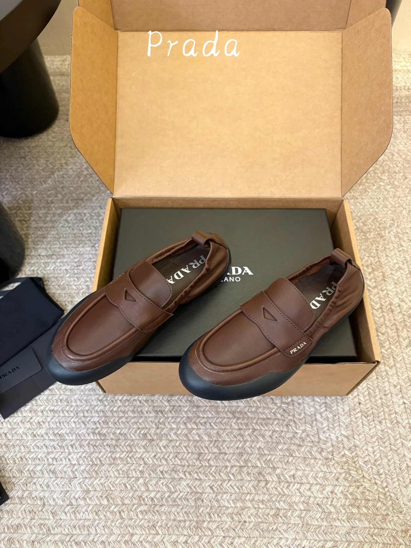 Лоферы И Мокасины Женские Prada 18590365