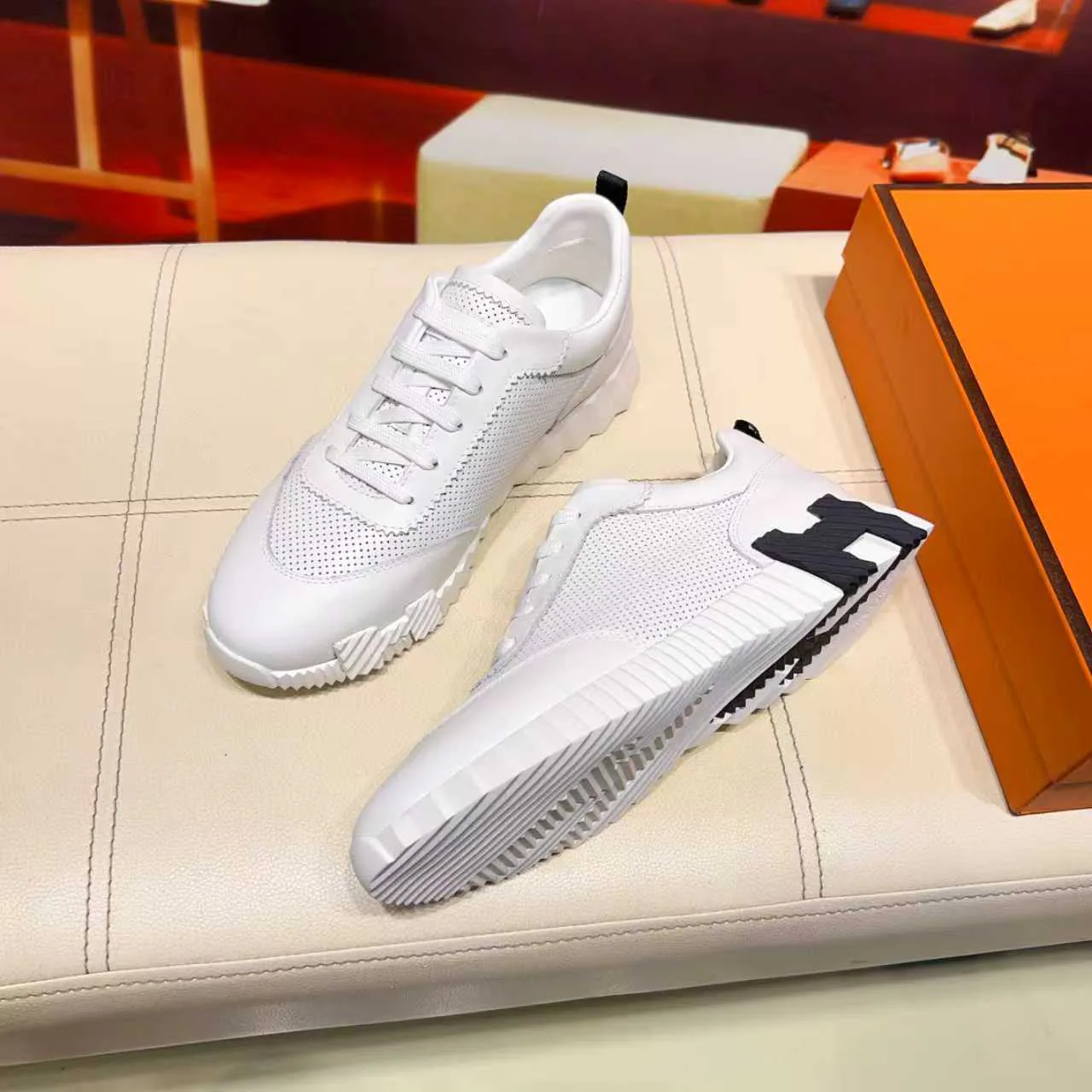 Men's Sneakers HERMES 18516242